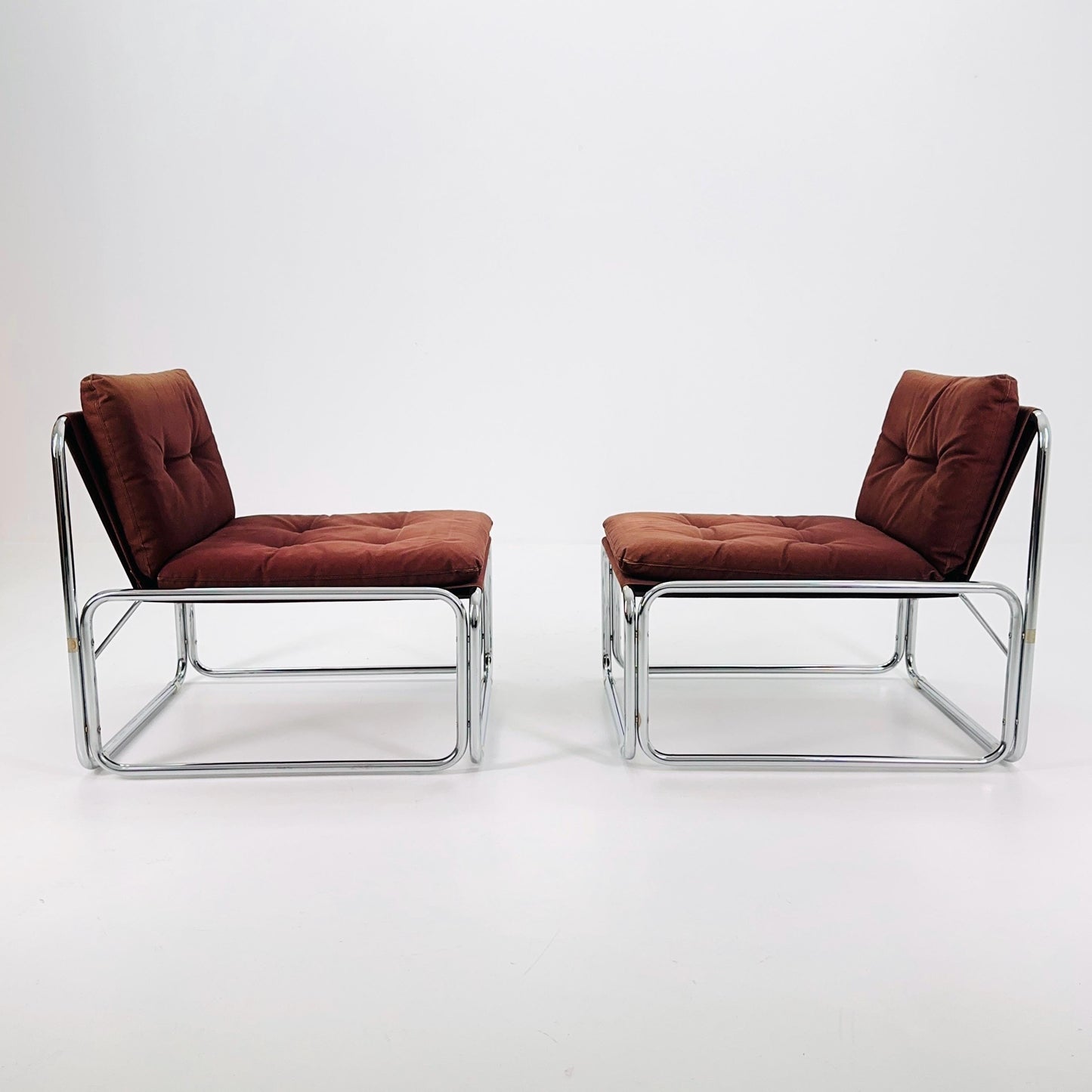 Set of 2 Mid century Wim Ypma Lounge Chairs for Riemersma, 1960s Netherlands
