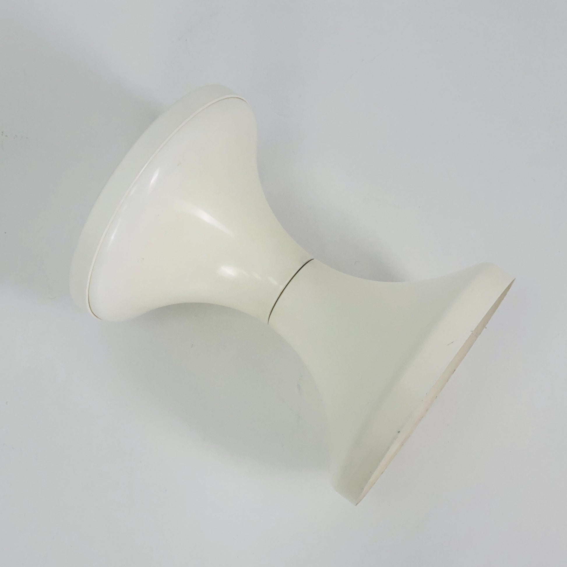 Space age Emsa west Germany retro white stool 1980s Germany