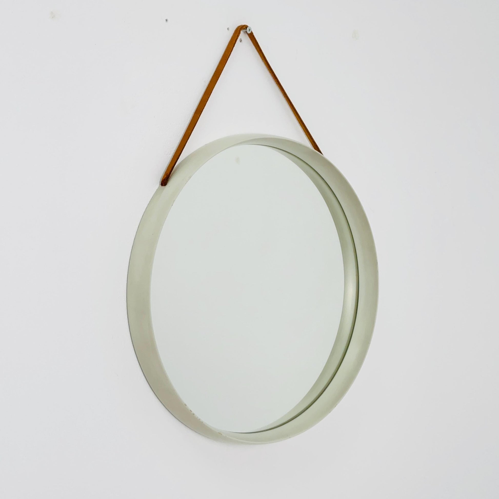 Scandinavian Large Wall Mirror by Uno & Östen Kristiansson for Luxus, Sweden, 1960s