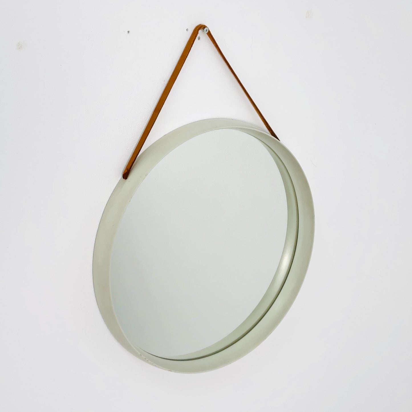 Scandinavian Large Wall Mirror by Uno & Östen Kristiansson for Luxus, Sweden, 1960s