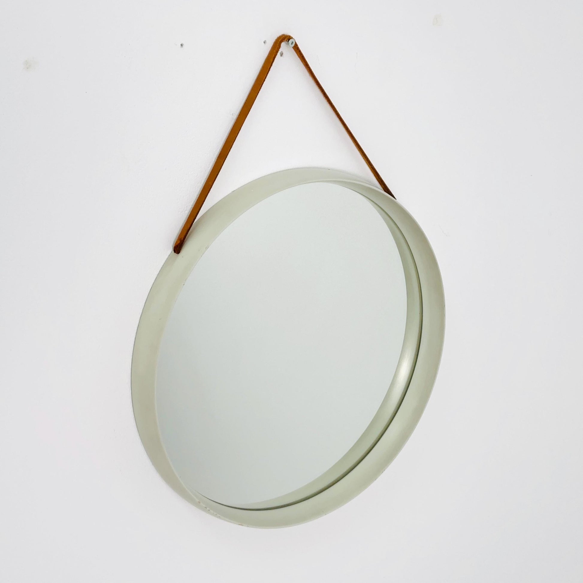 Scandinavian Large Wall Mirror by Uno & Östen Kristiansson for Luxus, Sweden, 1960s