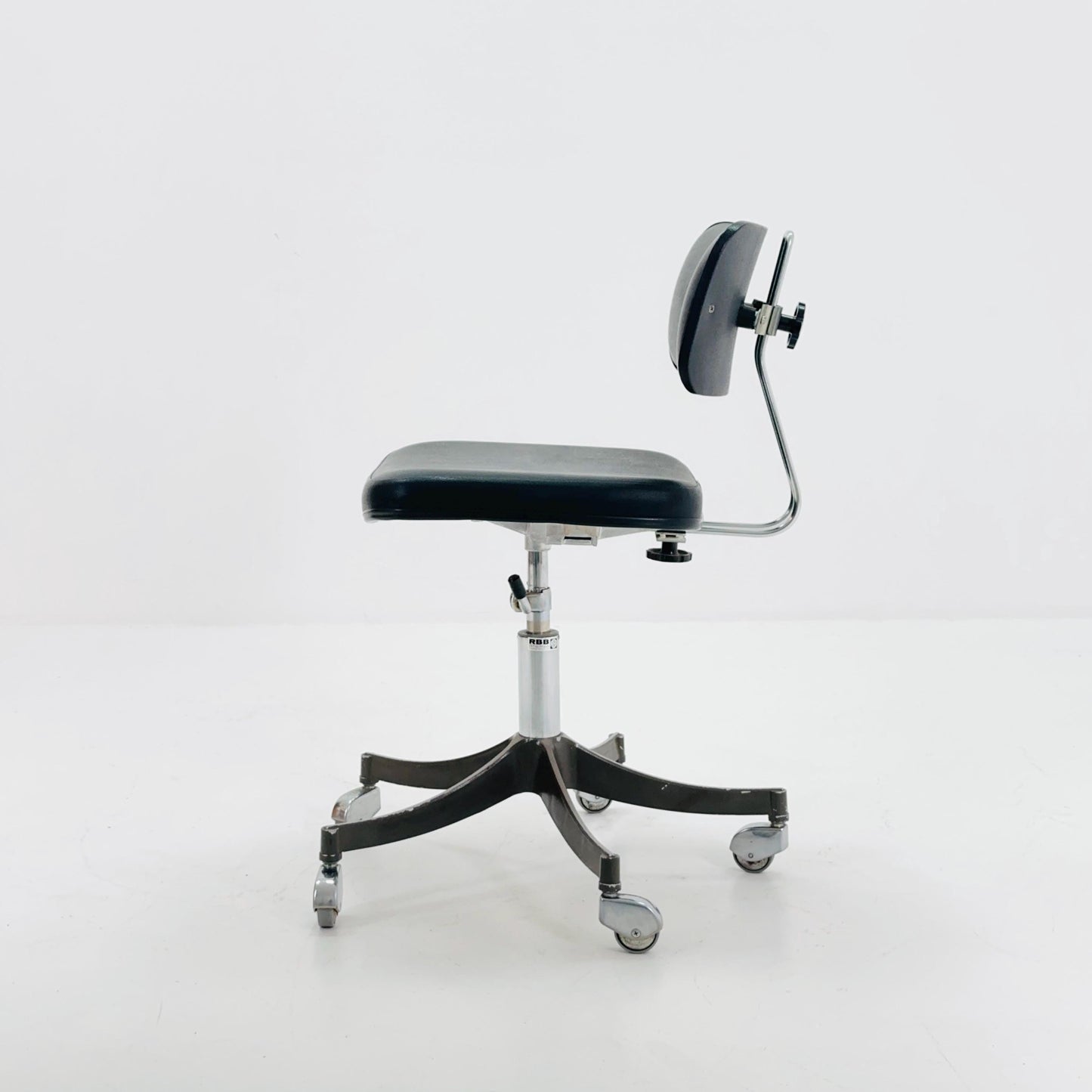Mid Century Swivel Desk Chair by RBB Bremen, 1980s Germany