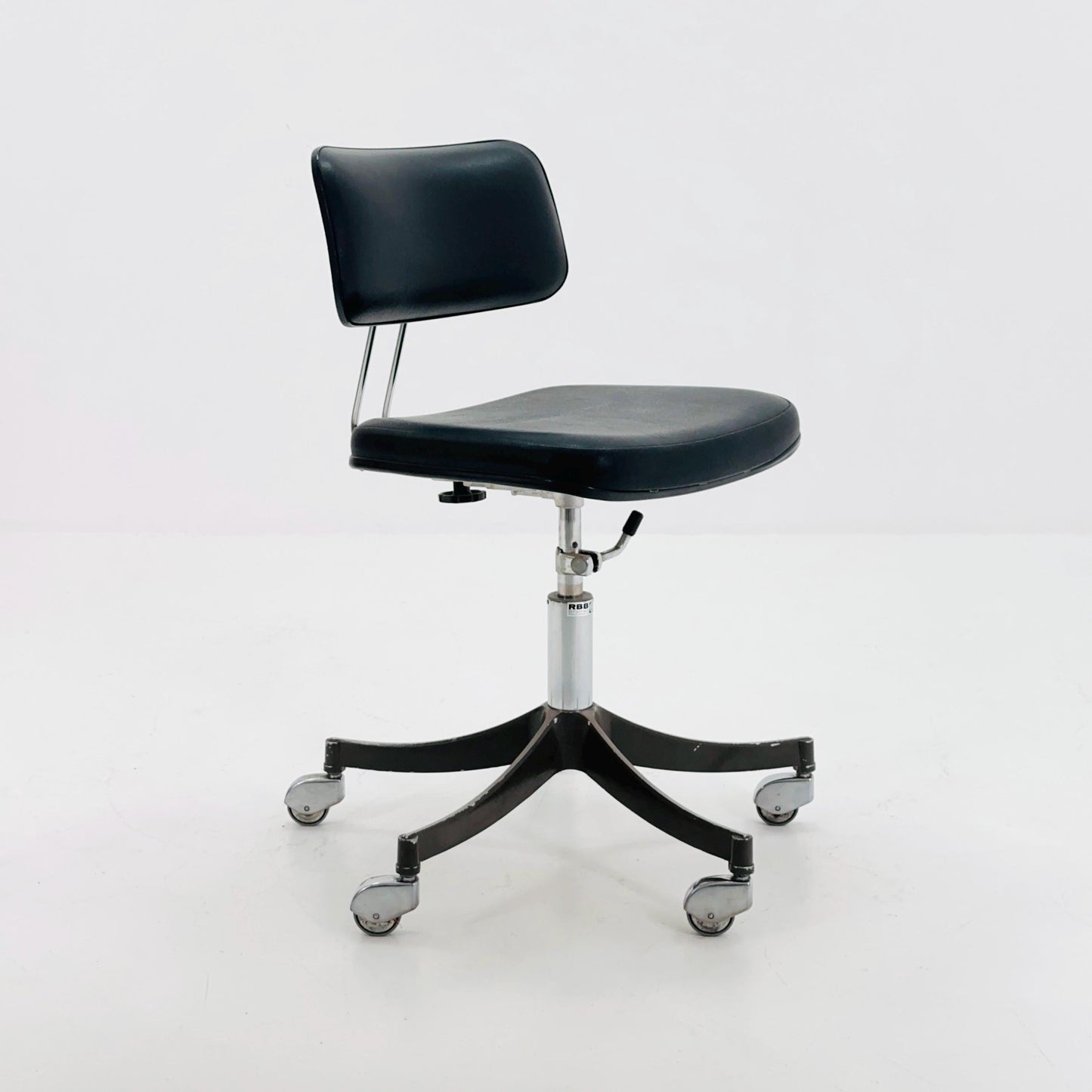 Mid Century Swivel Desk Chair by RBB Bremen, 1980s Germany