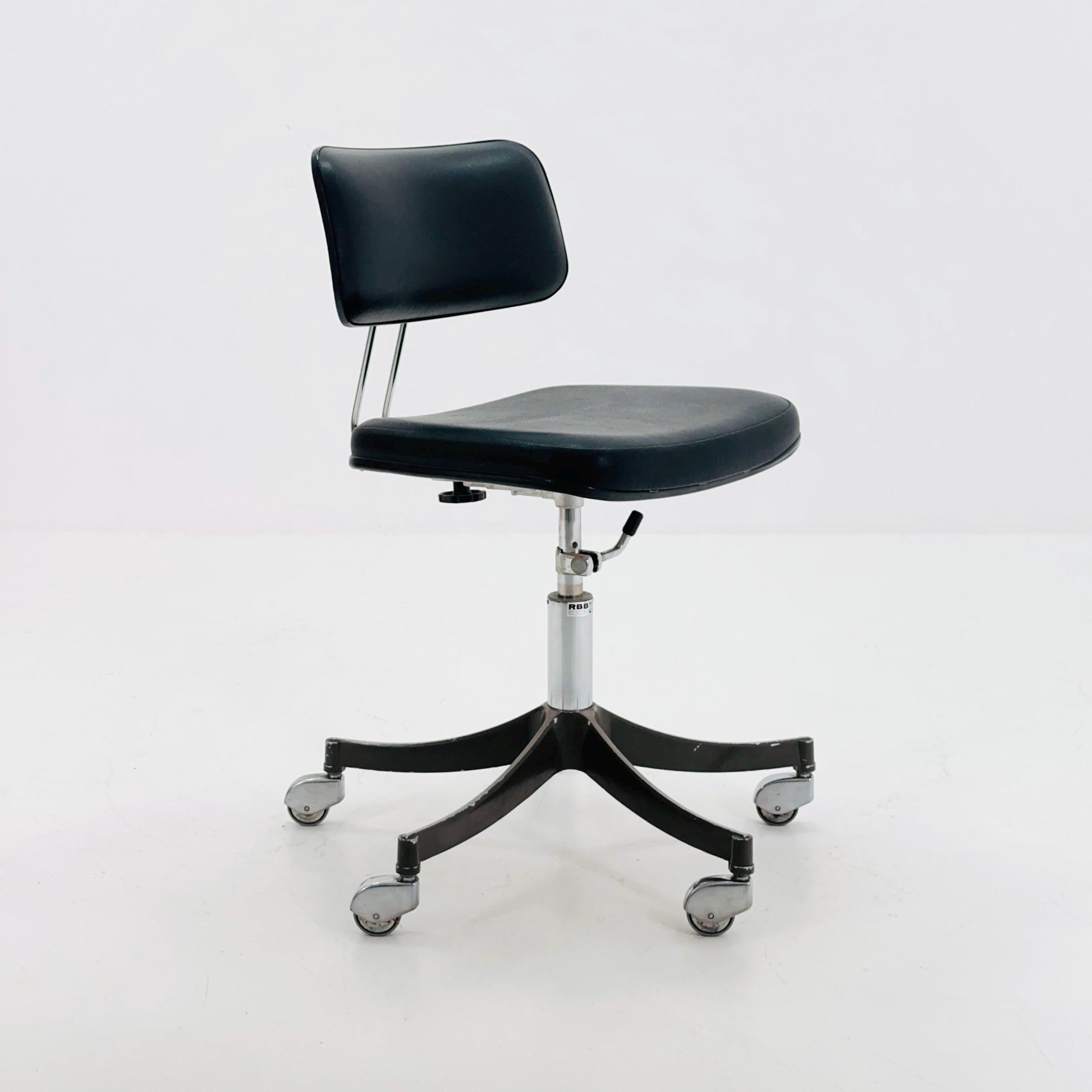 Mid Century Swivel Desk Chair by RBB Bremen, 1980s Germany