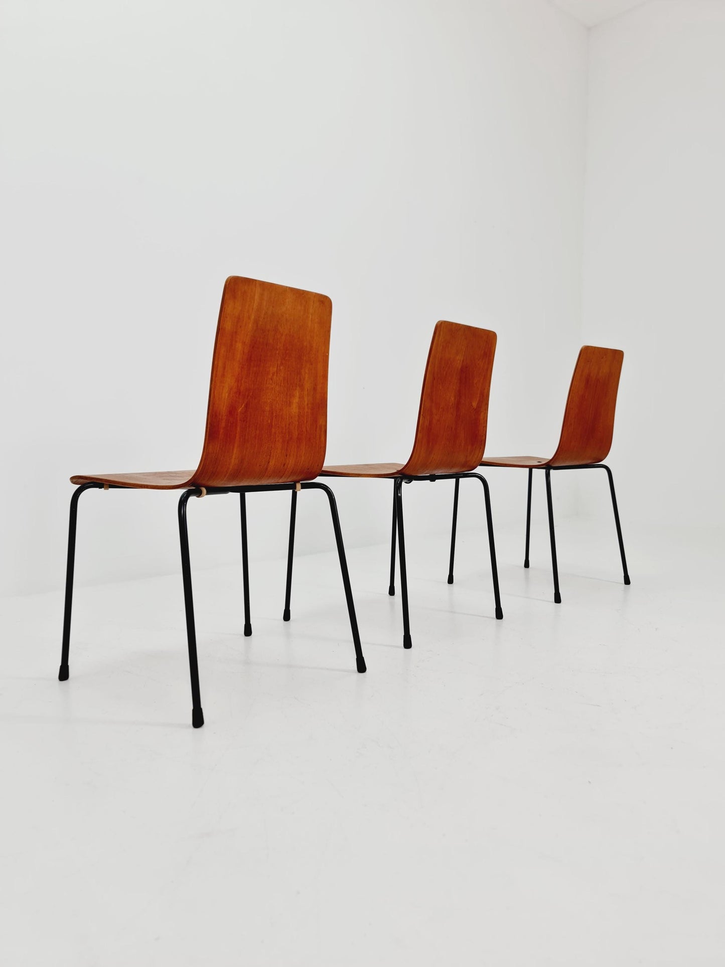 1 of 3 Chairs by Friso Kramer for auping ,Holland ,1963