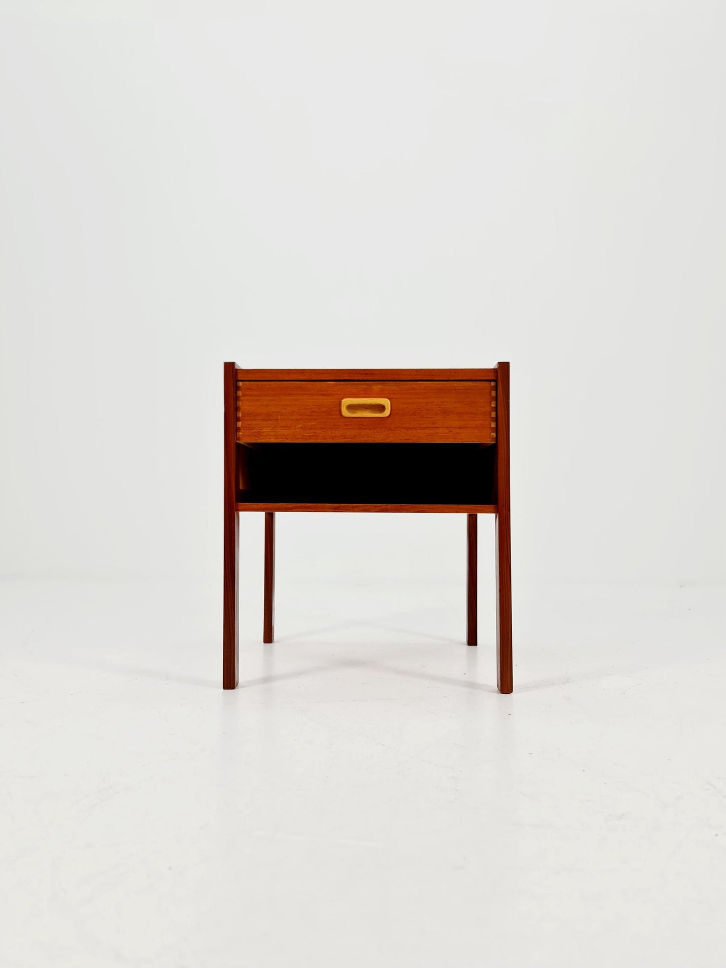 Danish Midcentury teak side tables/ Bedside tables, 1960s