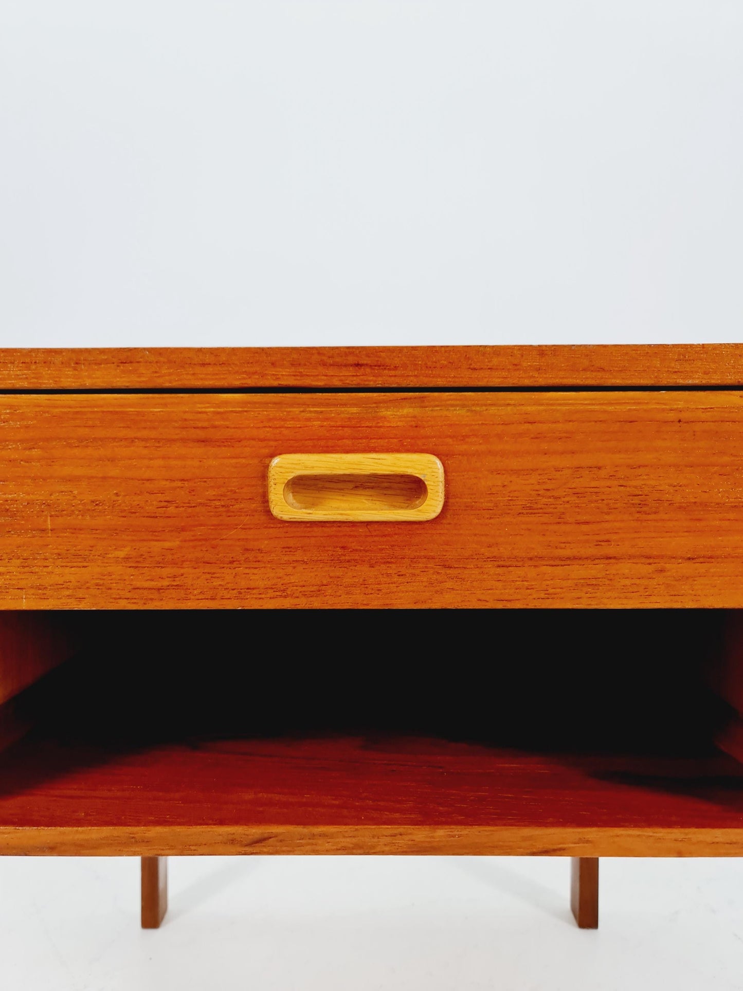 Danish Midcentury teak side tables/ Bedside tables, 1960s