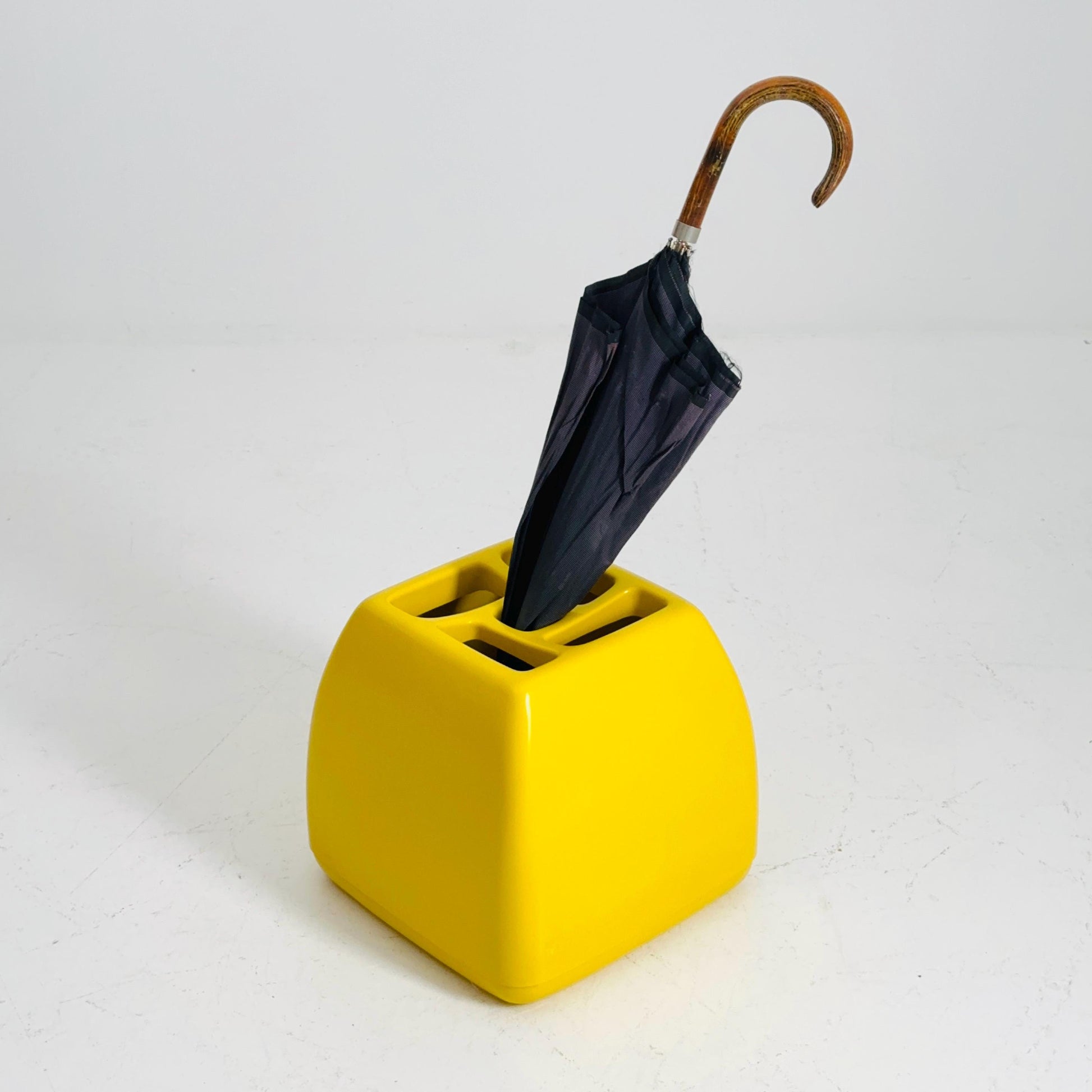 Space Age Yellow Umbrella Stand by Schönbuch, Germany, 1970s | Model 525.45