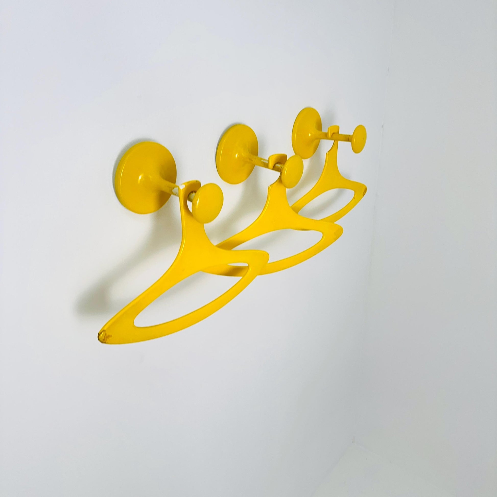 Space-Age Pop Art clothes hanger set by Schönbuch by Jürgen Lange from the 1970s