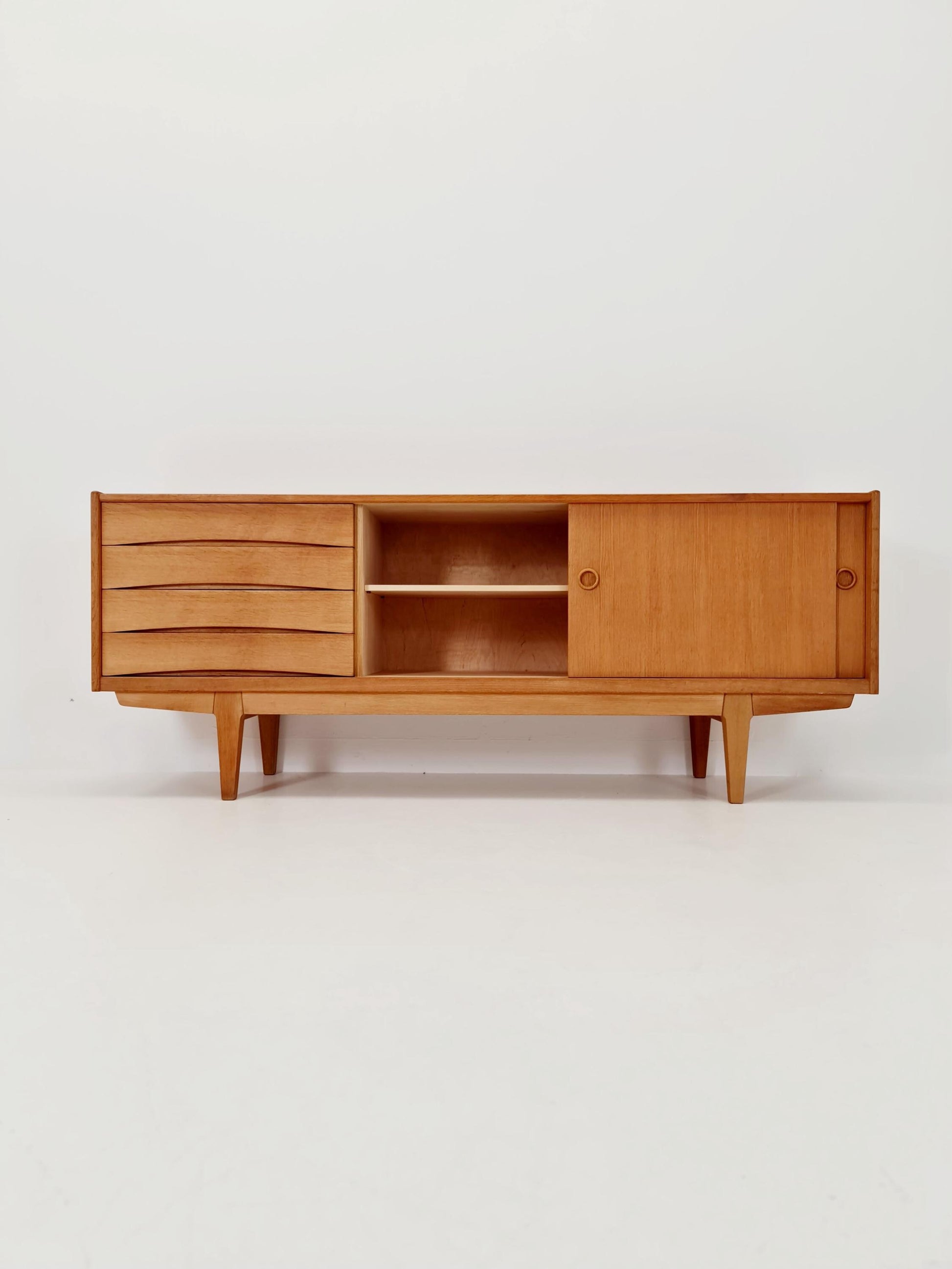 Mid century Swedish oak Sideboard by Erik Wörtz, 1960s