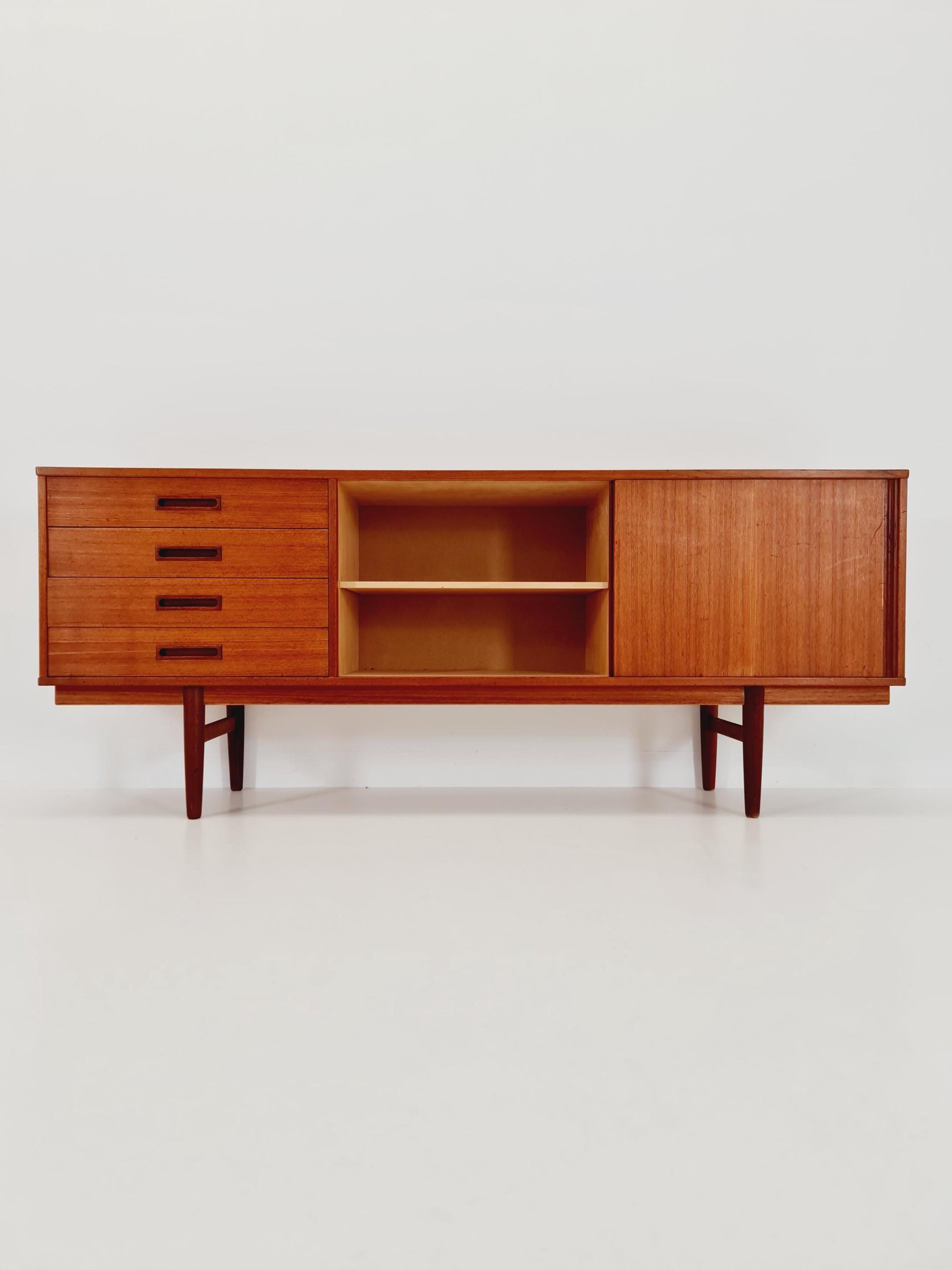 Swedish Teak Mid century Sideboard by Nils Jonsson for Hugo Troeds, 1960s