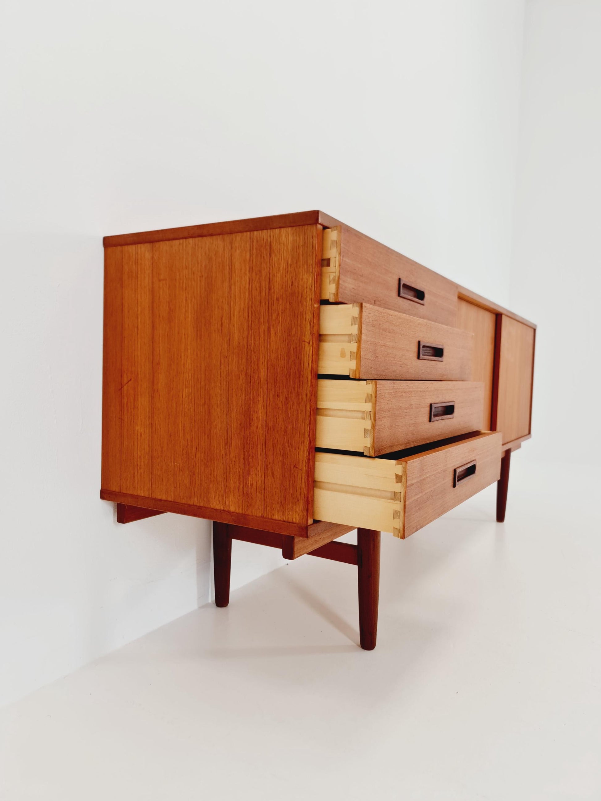 Swedish Teak Mid century Sideboard by Nils Jonsson for Hugo Troeds, 1960s