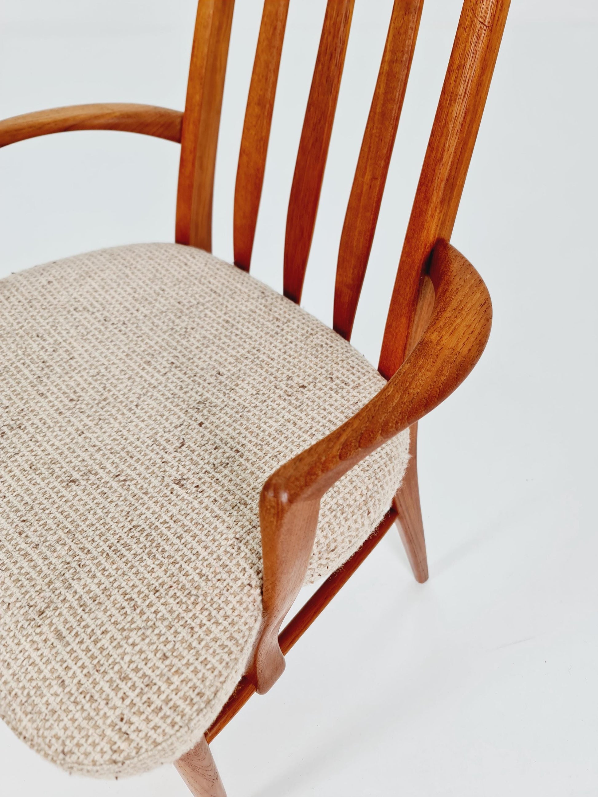 Mid century Danish Teak armchair by Niels Koefoed For Koefoeds Hornslet 60s