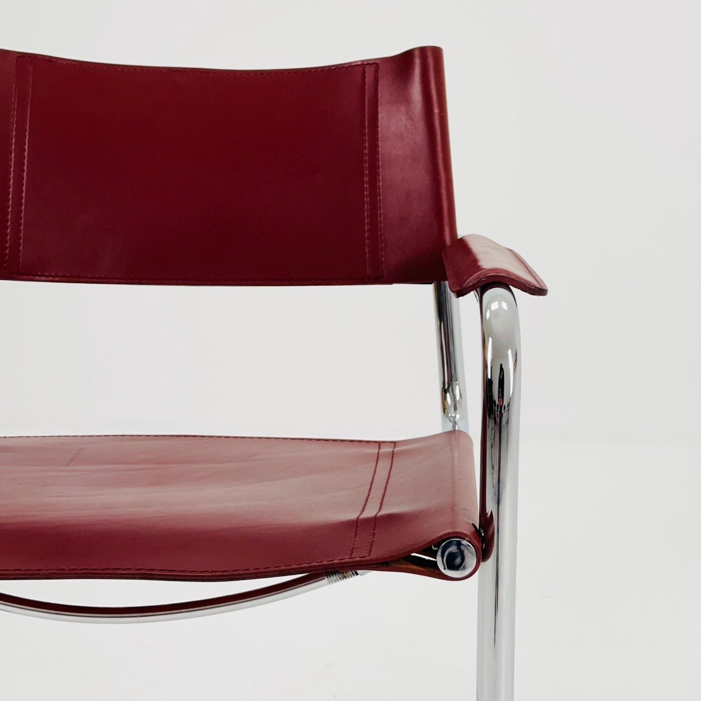 1 of 5 Centro Studio desk chair by Mart Stam & Marcel Breuer, 1970s Fasem Italy