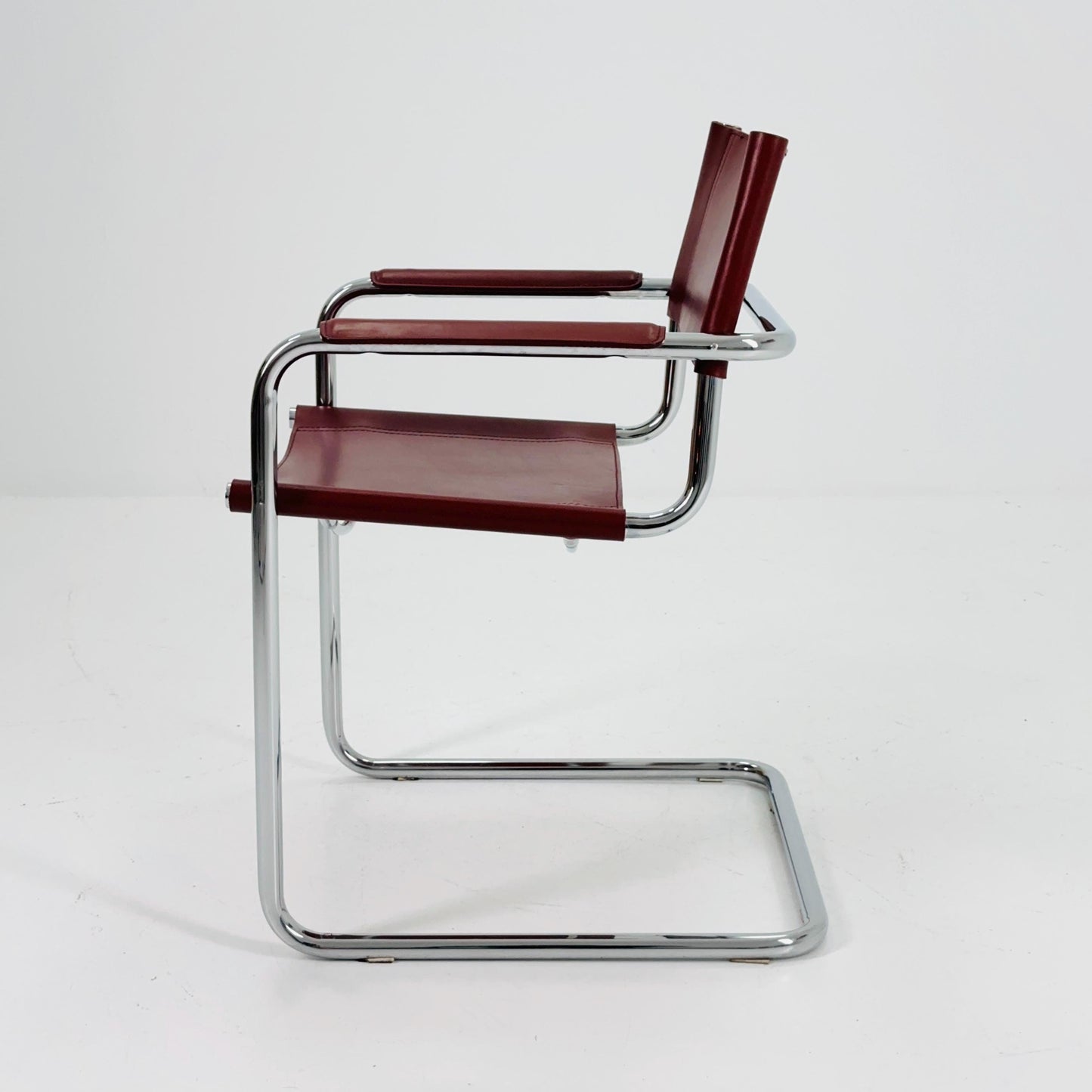 1 of 5 Centro Studio desk chair by Mart Stam & Marcel Breuer, 1970s Fasem Italy