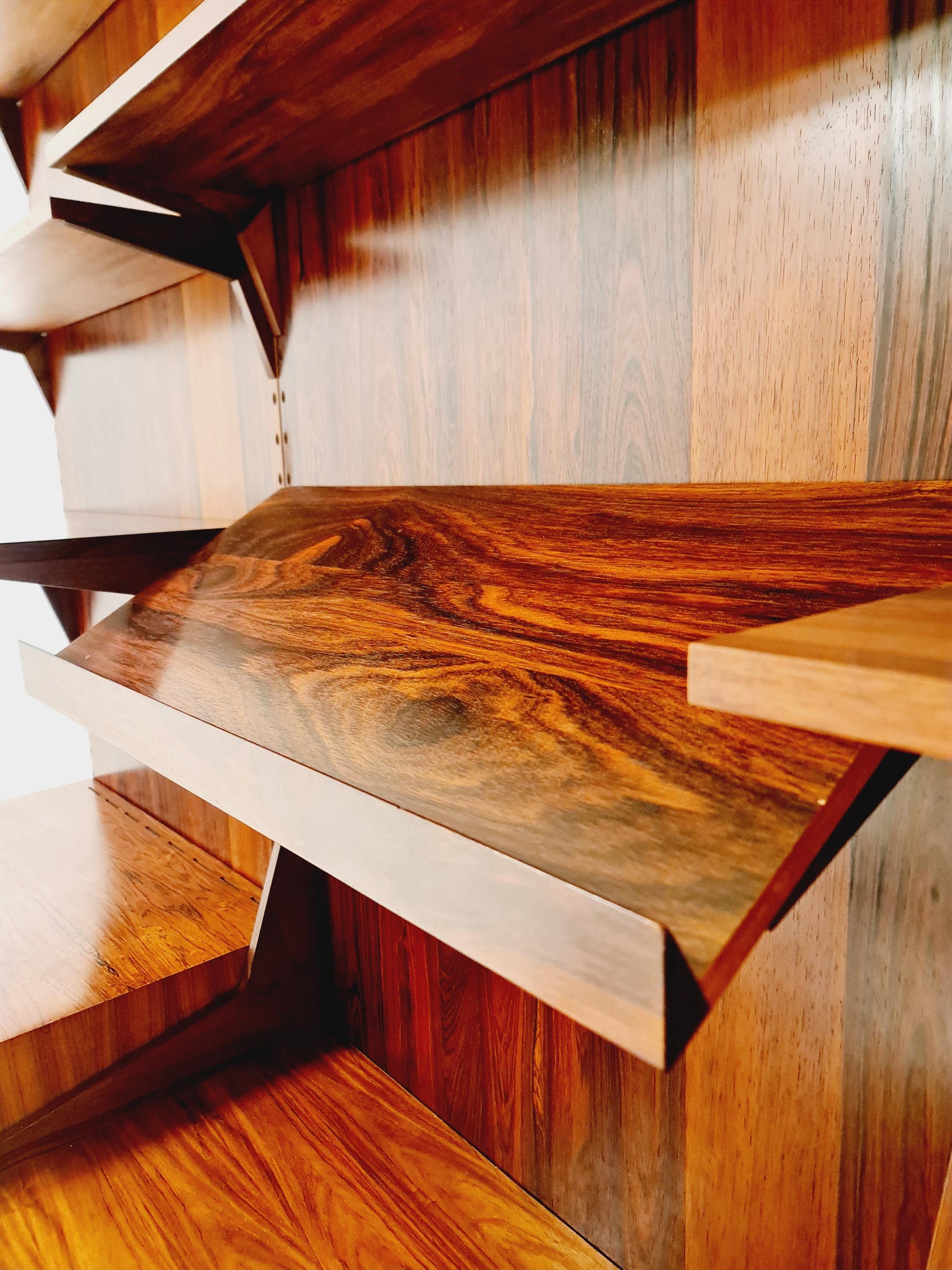 Mid century Danish rosewood Wall Unit by Poul Cadovius for Cado, Denmark, 1960s