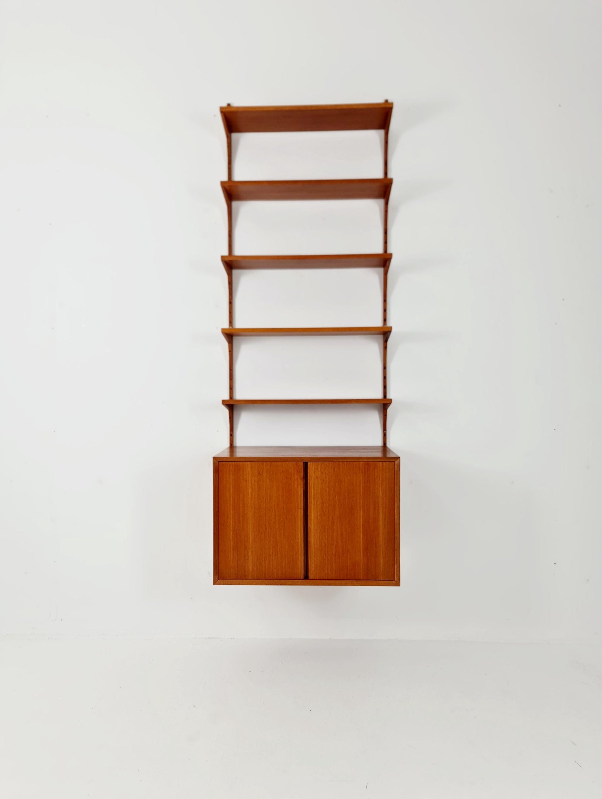 Mid century Single Danish Teak Wall Unit by Poul Cadovius for Cado, Denmark, 1960s