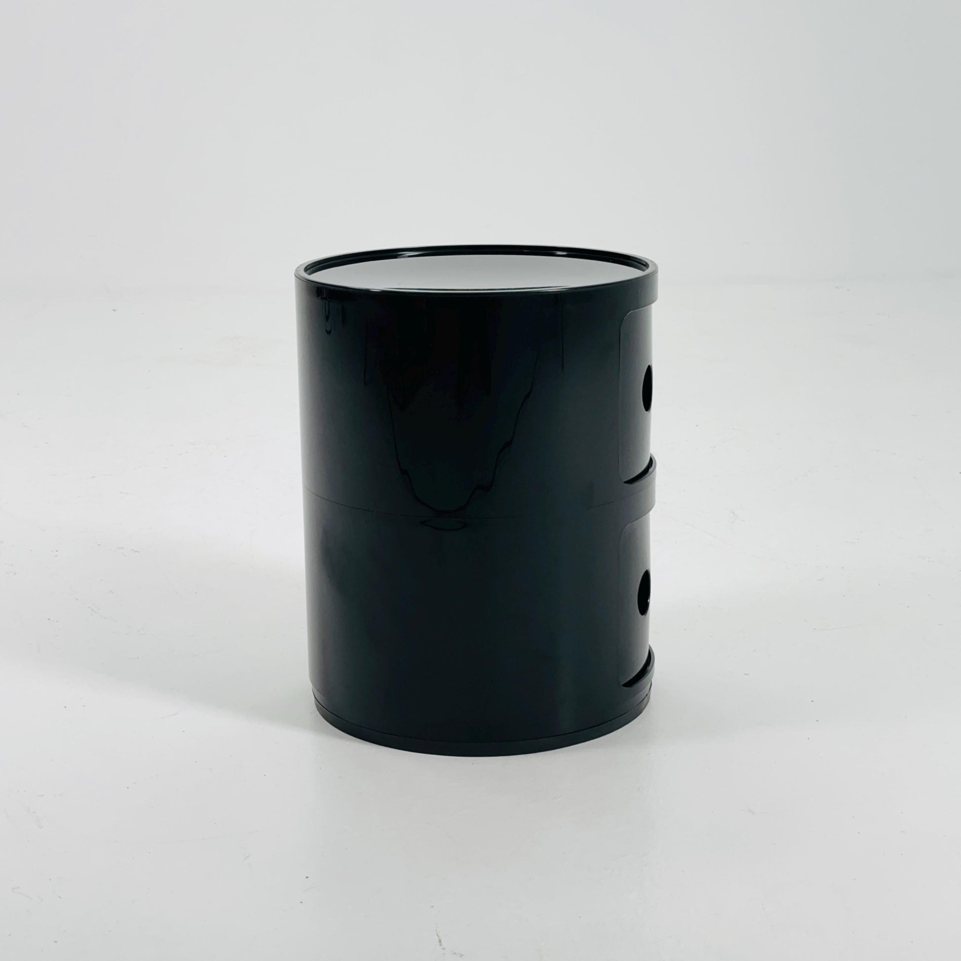 Space Age Componibili 2-Tier Storage Unit by Anna Castelli Ferrieri for Kartell — Model 4965-6-7 — Italy, 1970s