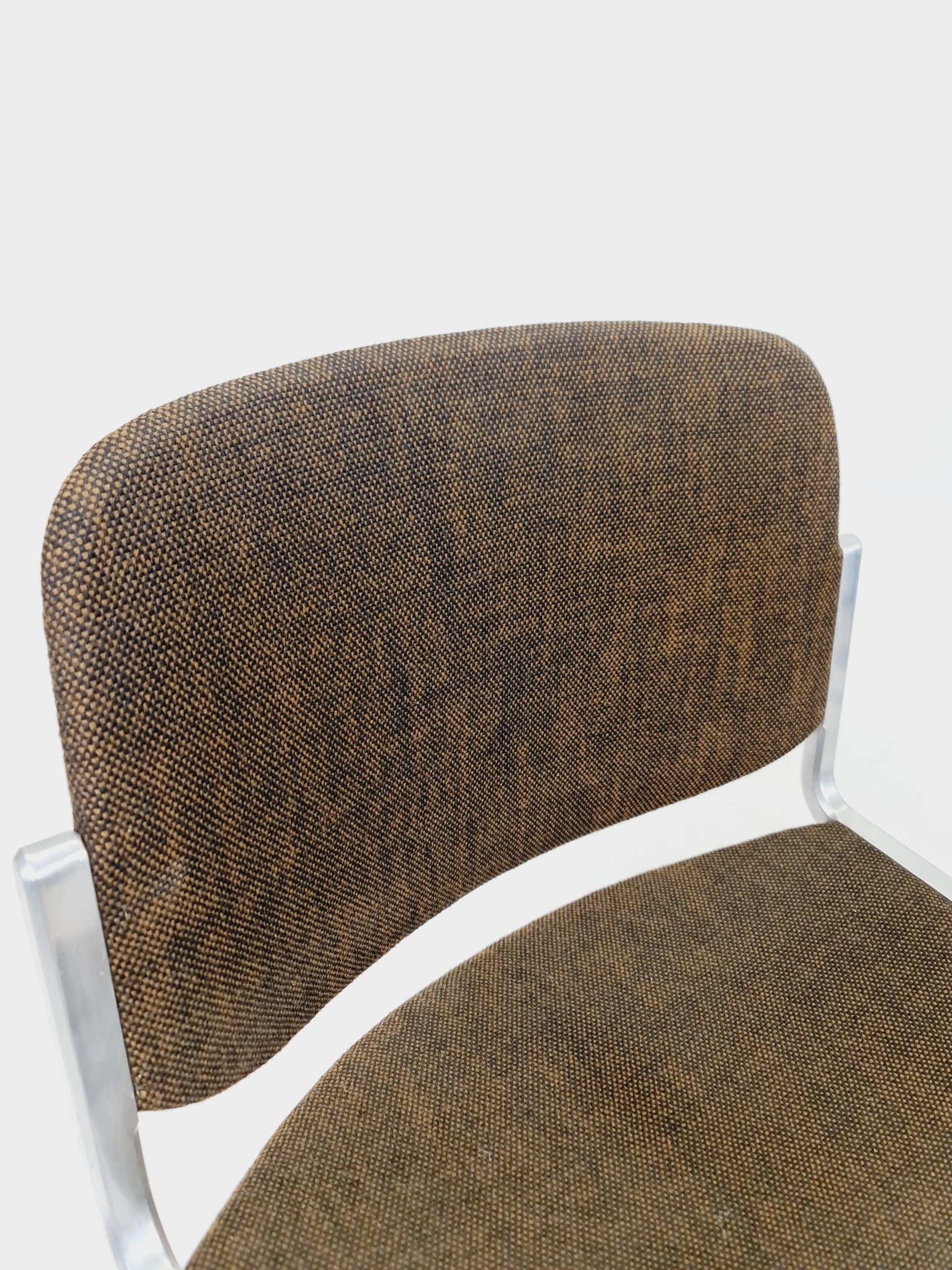 Set of 2 Italian Mid-Century Modern DSC Chairs by Giancarlo Piretti for Castelli / Anonima Castelli, 1970s