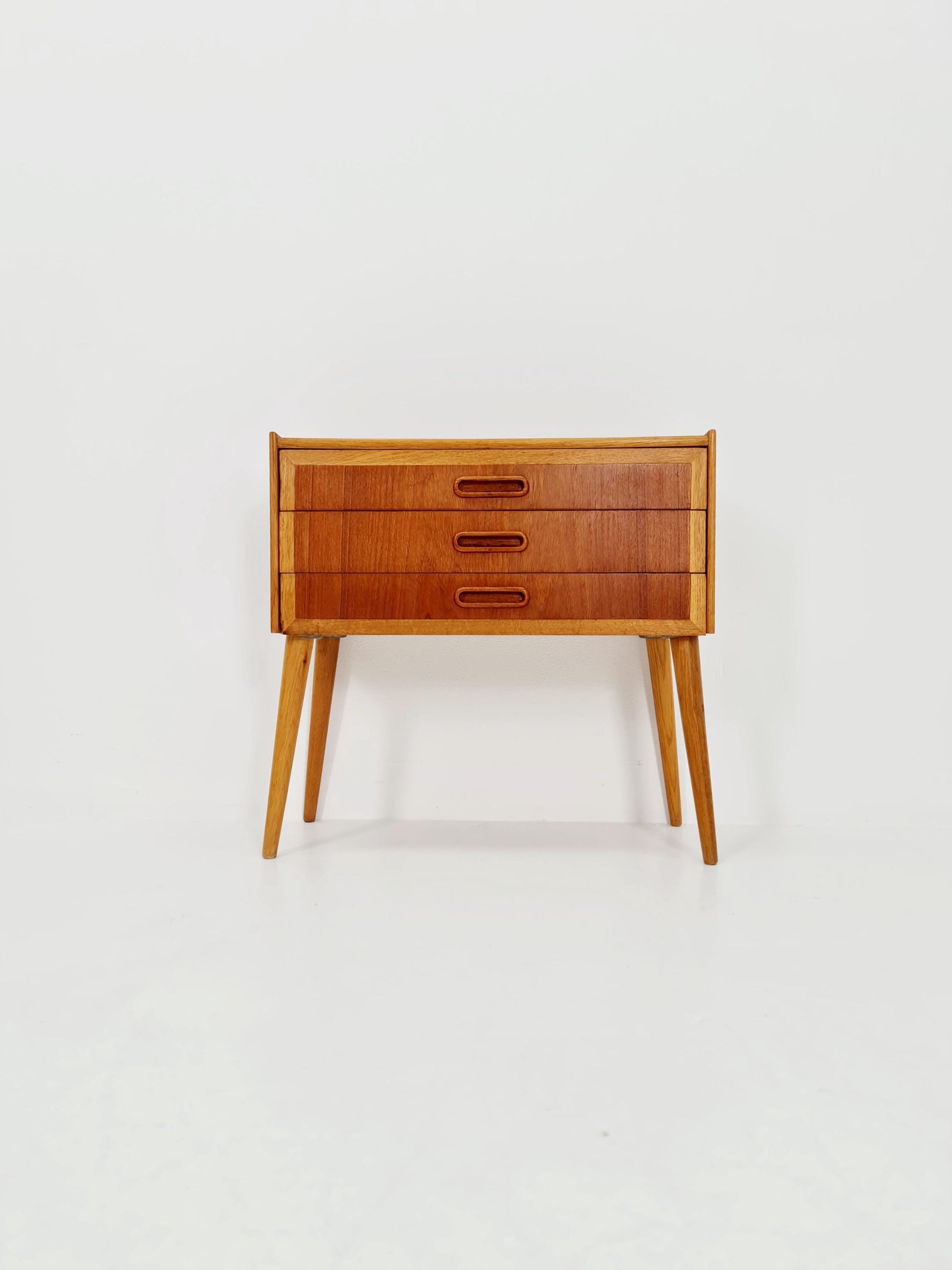 Midcentury Scandinavian Teak vintage Side table/ hallway/ Night stand, 1960s