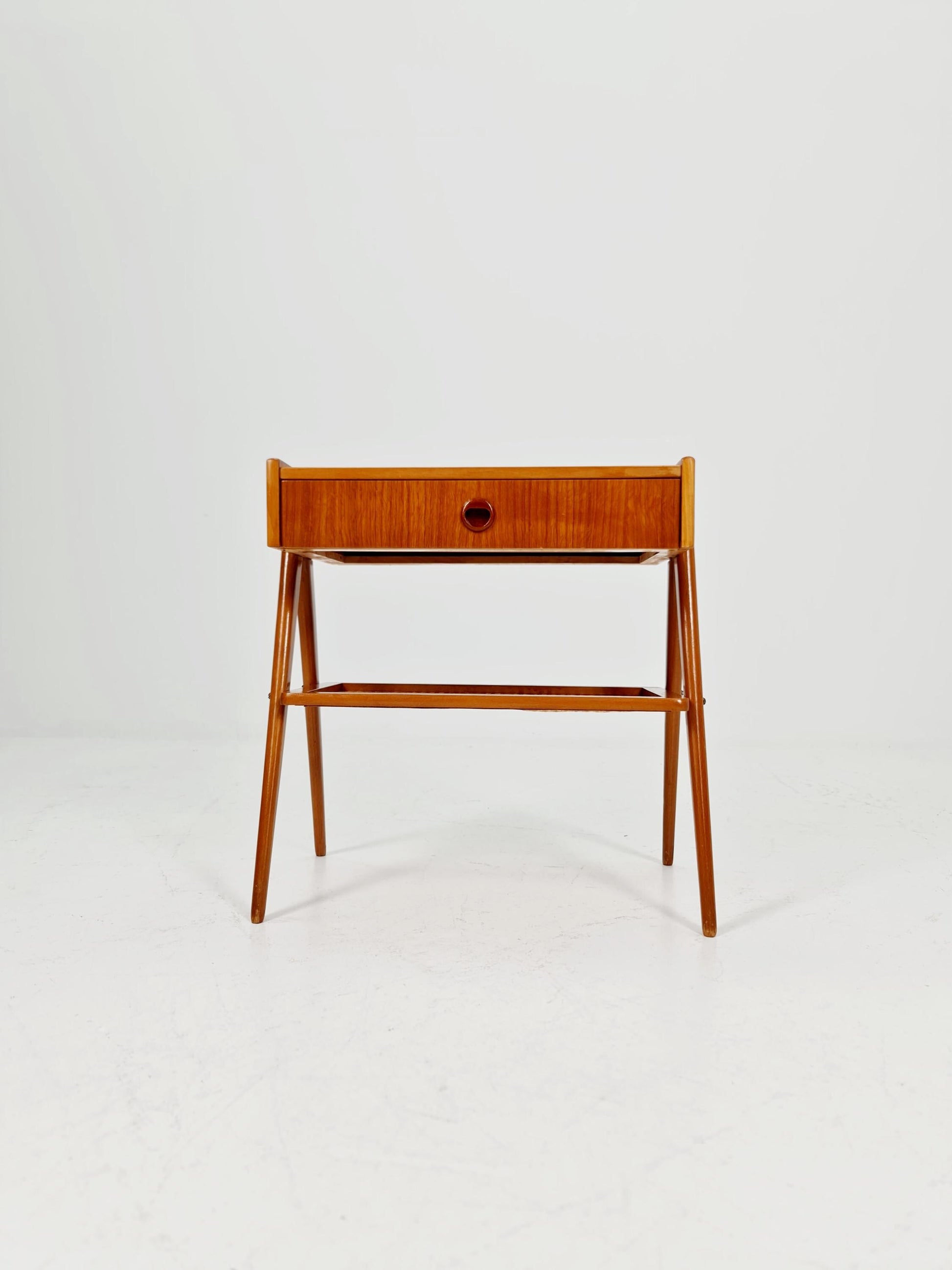Mid century Danish teak side tables/ Bedside tables/ Nightstand, Denmark, 1960s,