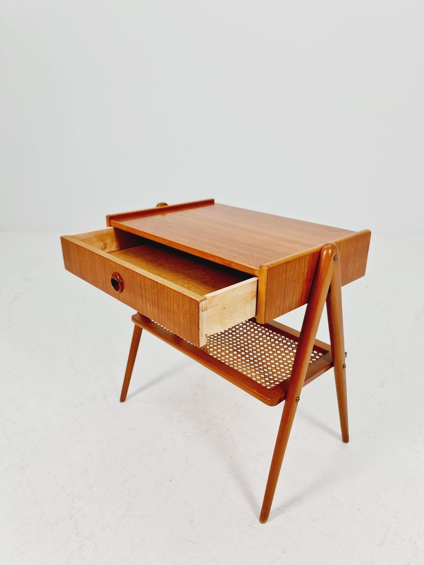 Mid century Danish teak side tables/ Bedside tables/ Nightstand, Denmark, 1960s,