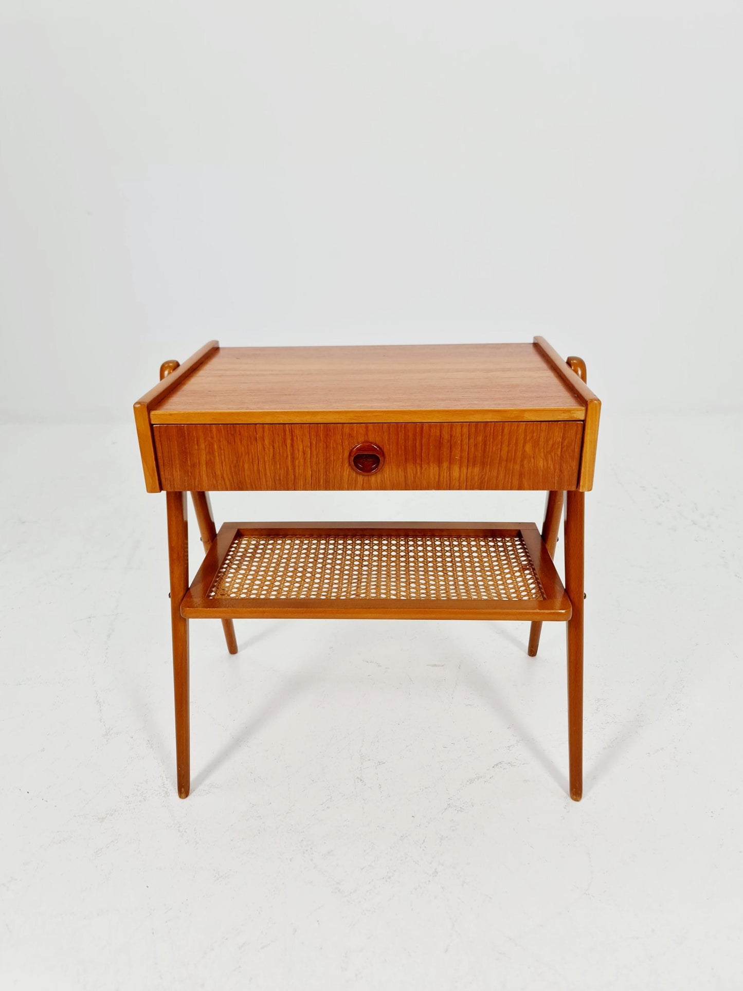 Mid century Danish teak side tables/ Bedside tables/ Nightstand, Denmark, 1960s,