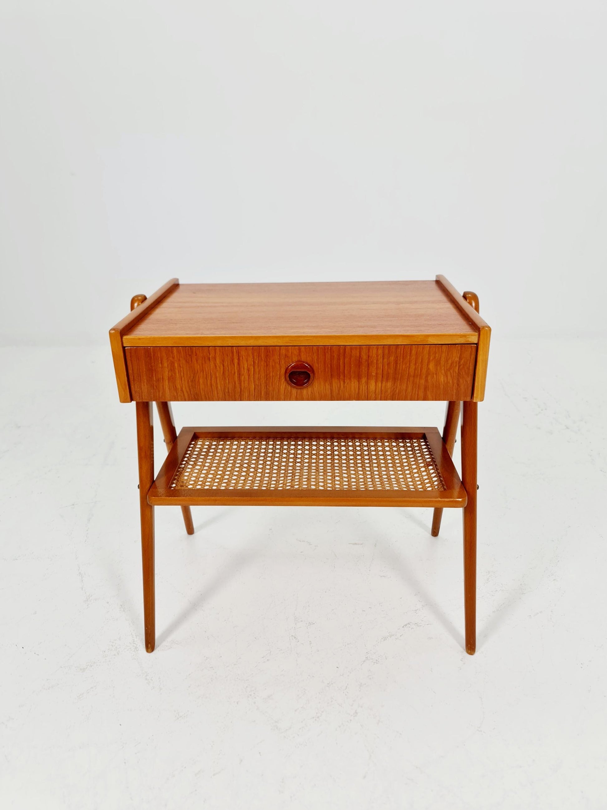 Mid century Danish teak side tables/ Bedside tables/ Nightstand, Denmark, 1960s,