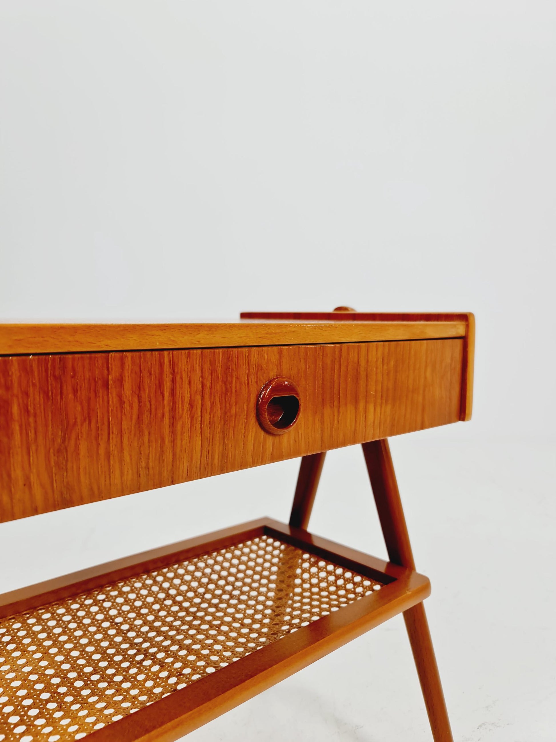 Mid century Danish teak side tables/ Bedside tables/ Nightstand, Denmark, 1960s,