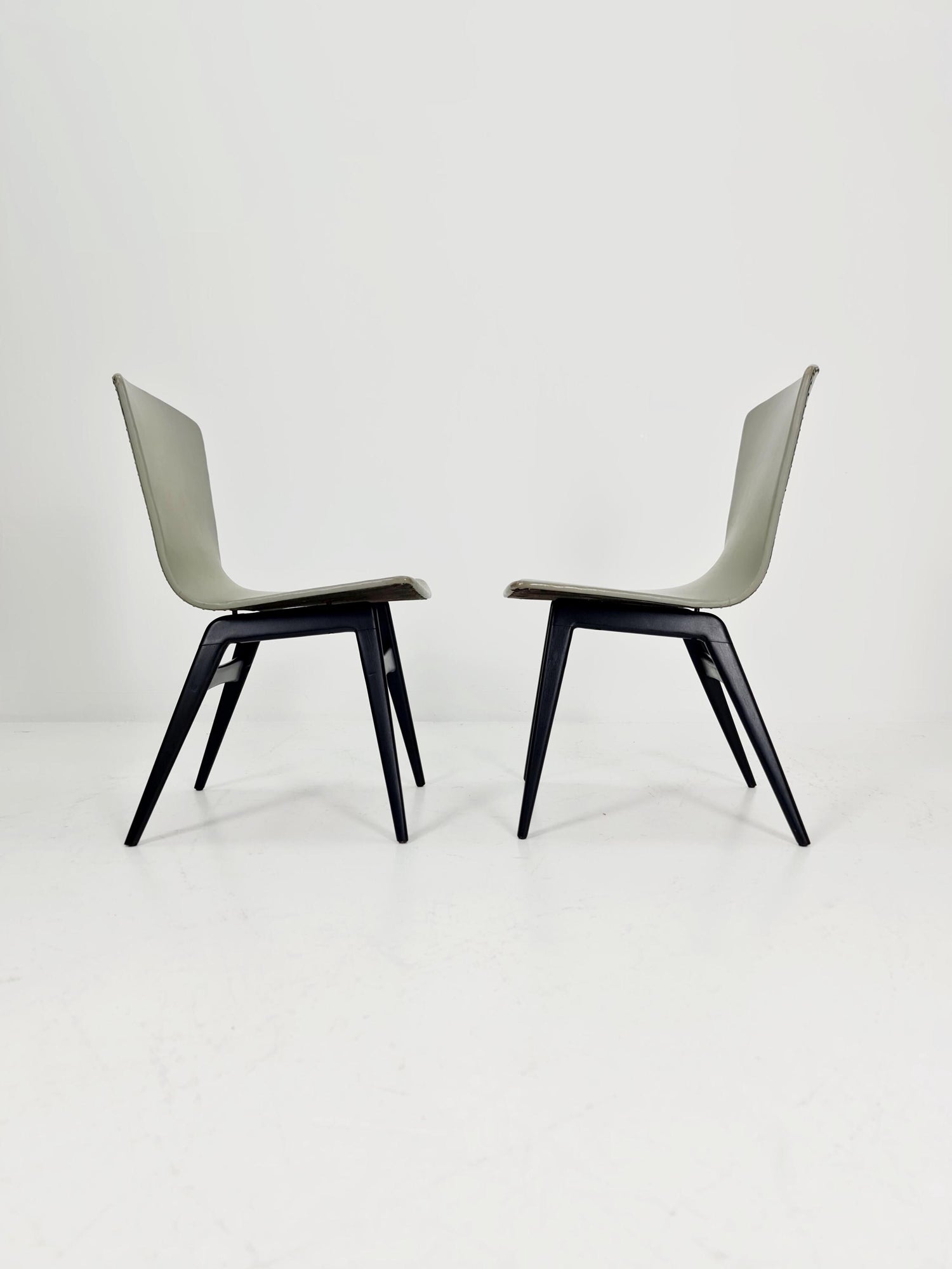 German tub chairs 667 By Eddie Harlis for Thonet , 1960s, set of 2