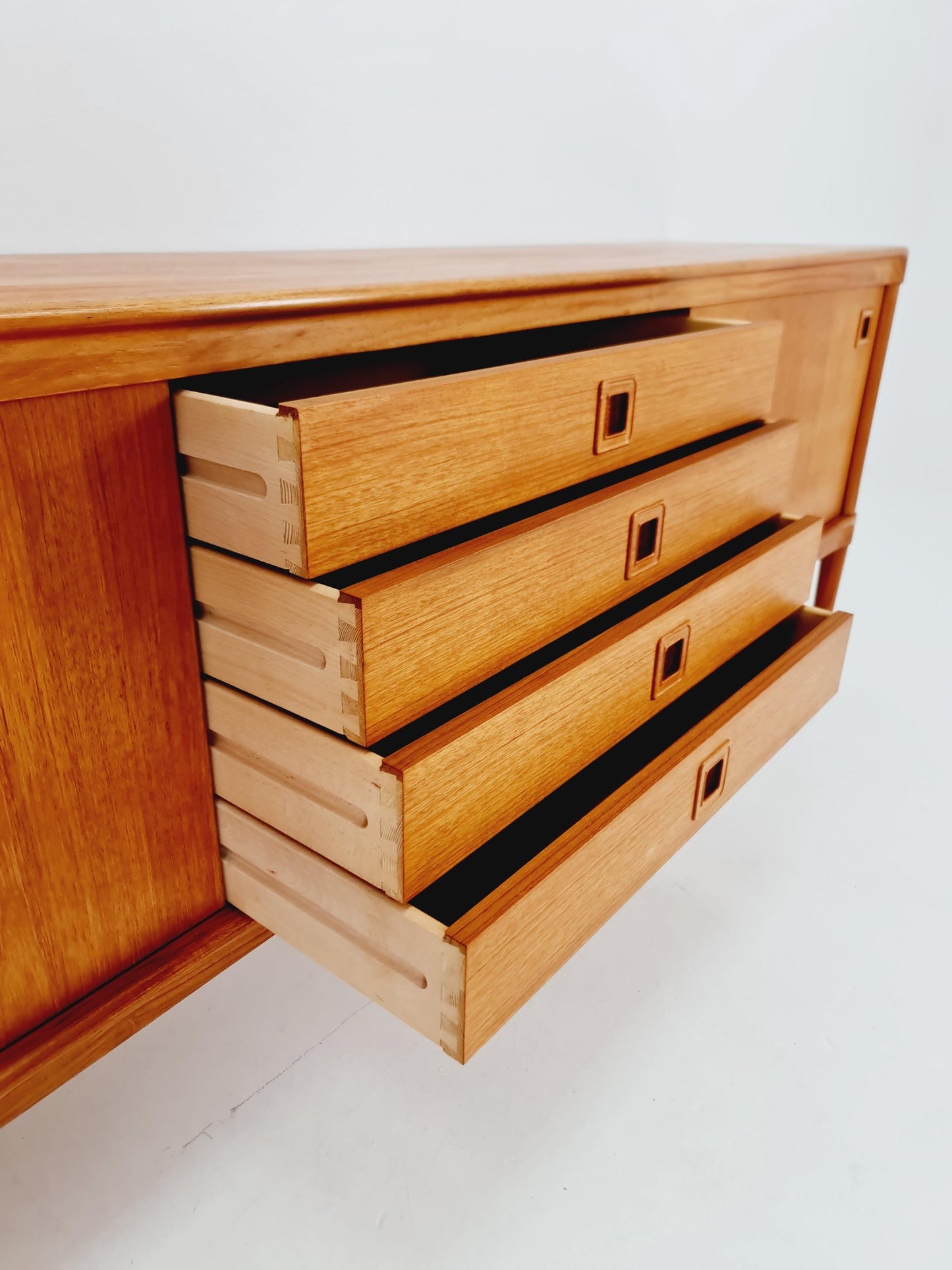 Danish Teak Sideboard by H.W Klein for Bramin, 1960s