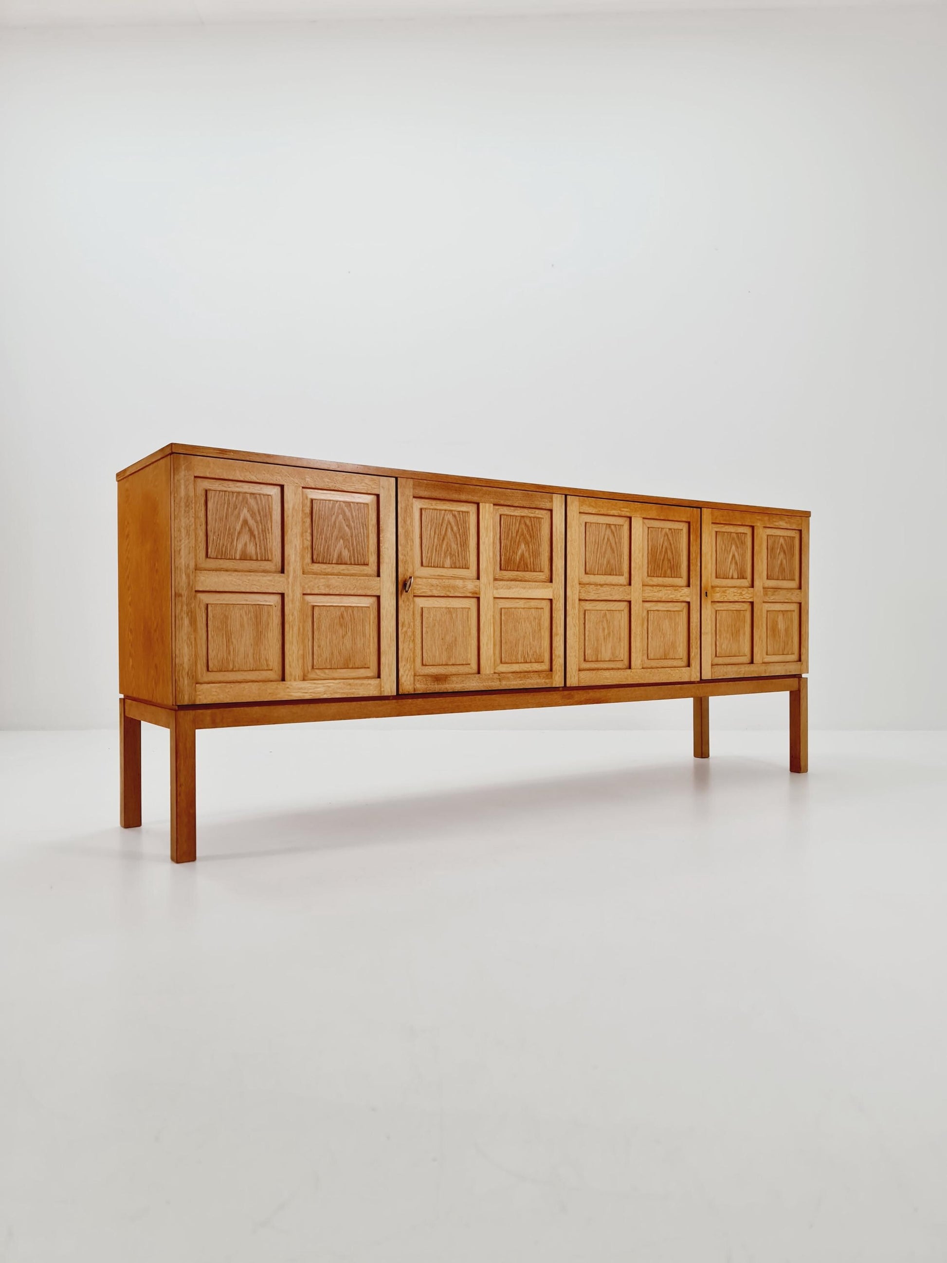Mid century Danish oak Sideboard by EKA 1960s
