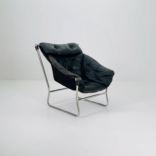 Mid-Century Trega Lounge Chair by Tormod Alaes for Sorliemobler Denmark 1980s