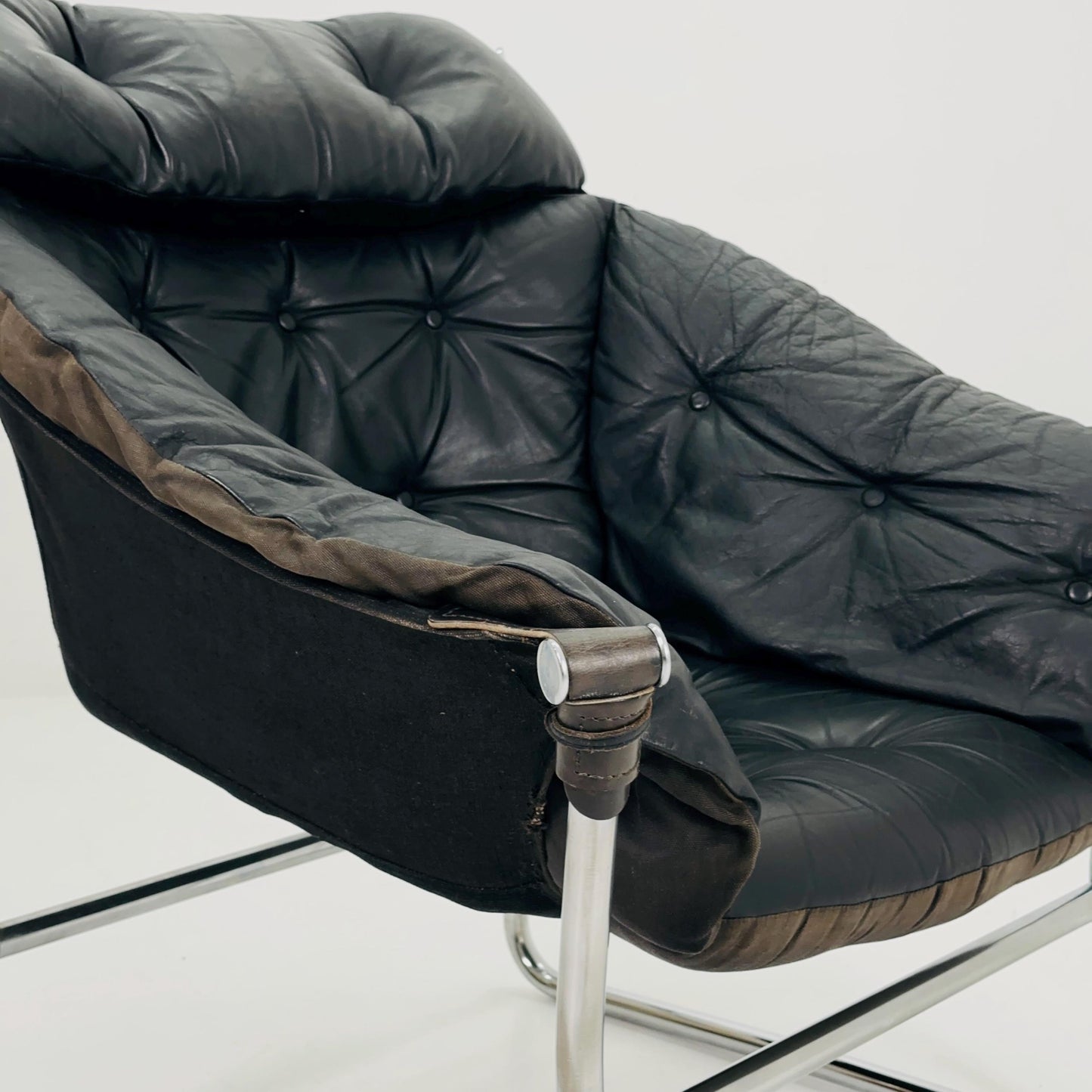 Mid-Century Trega Lounge Chair by Tormod Alaes for Sorliemobler Denmark 1980s