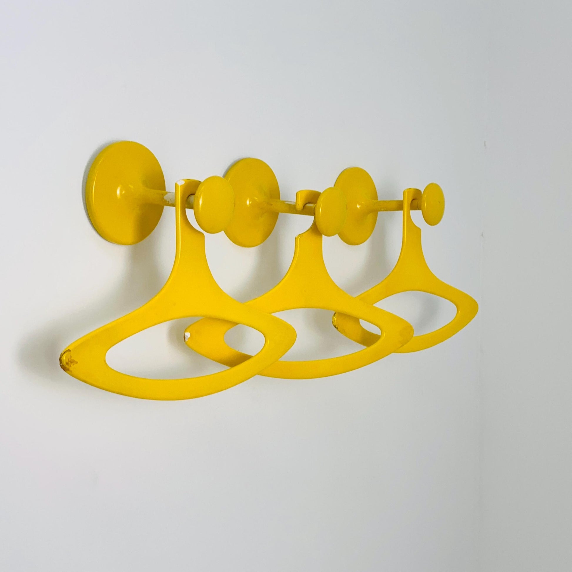 Space-Age Pop Art clothes hanger set by Schönbuch by Jürgen Lange from the 1970s