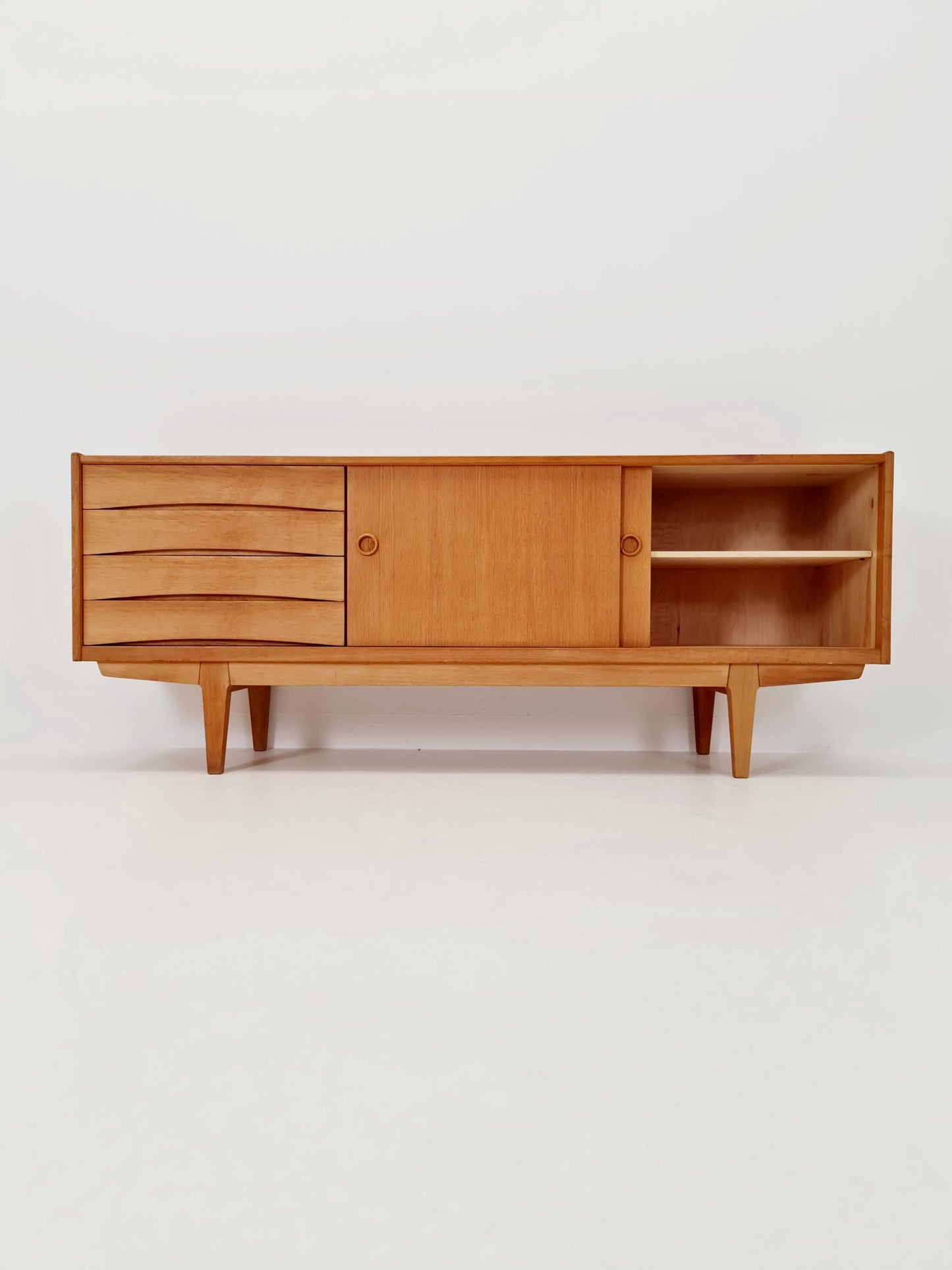 Mid century Swedish oak Sideboard by Erik Wörtz, 1960s