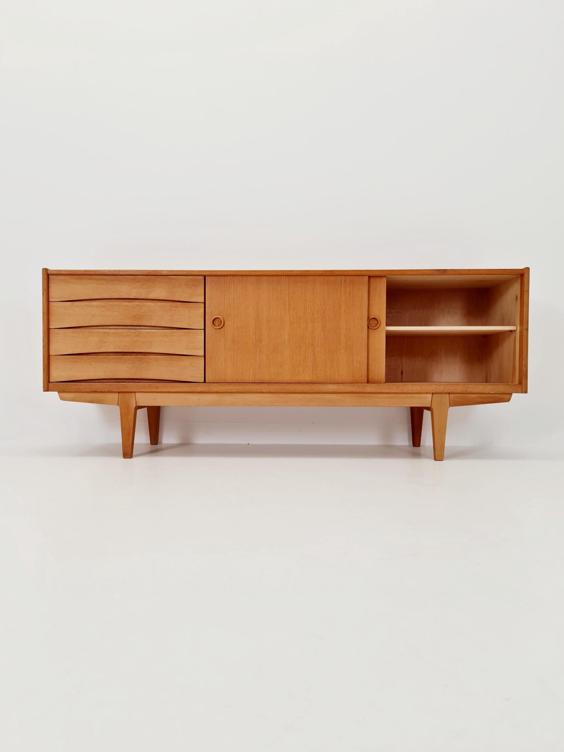 Mid century Swedish oak Sideboard by Erik Wörtz, 1960s