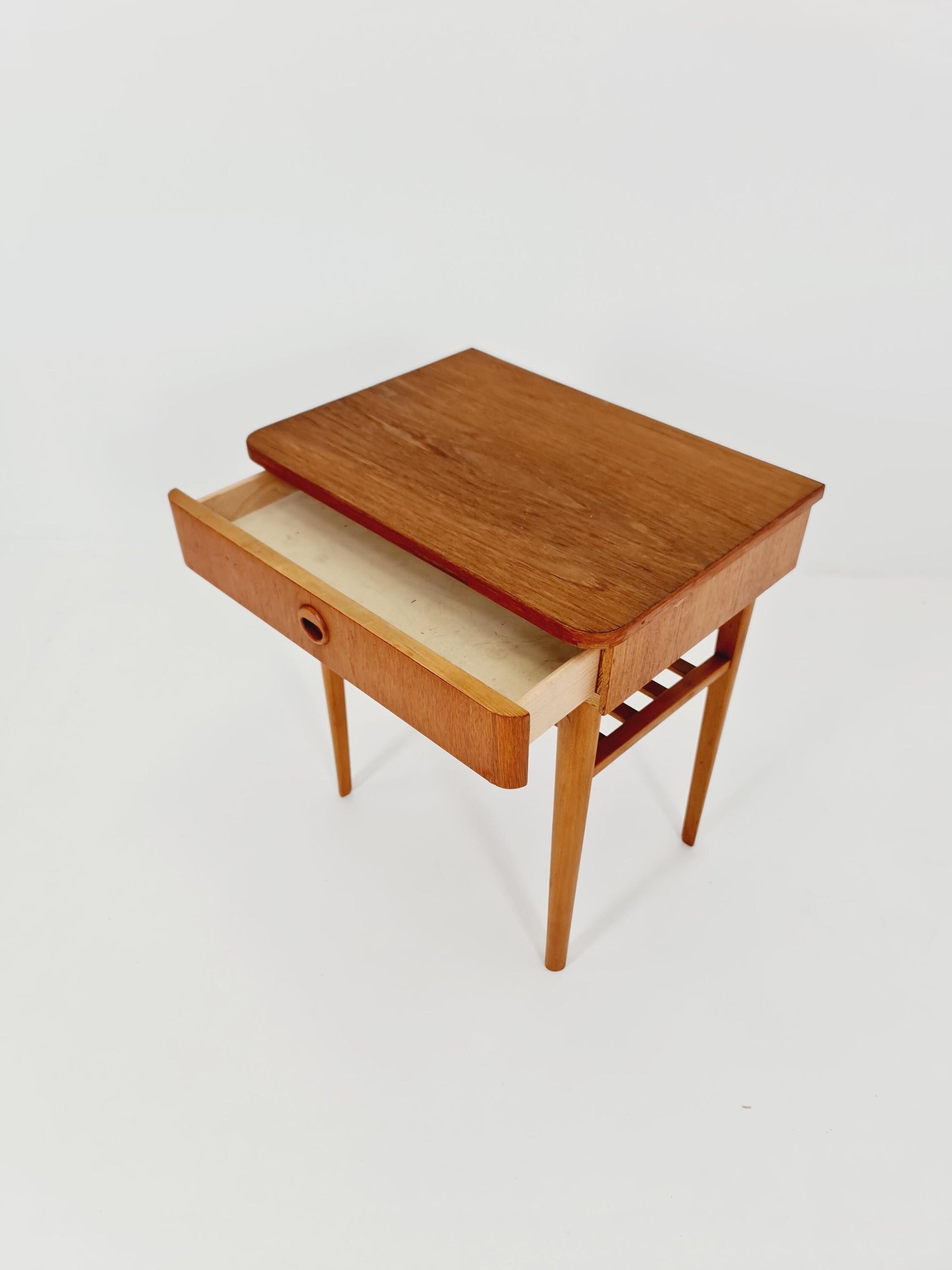 Midcentury danish Teak Vintage Side table straight from the sixties