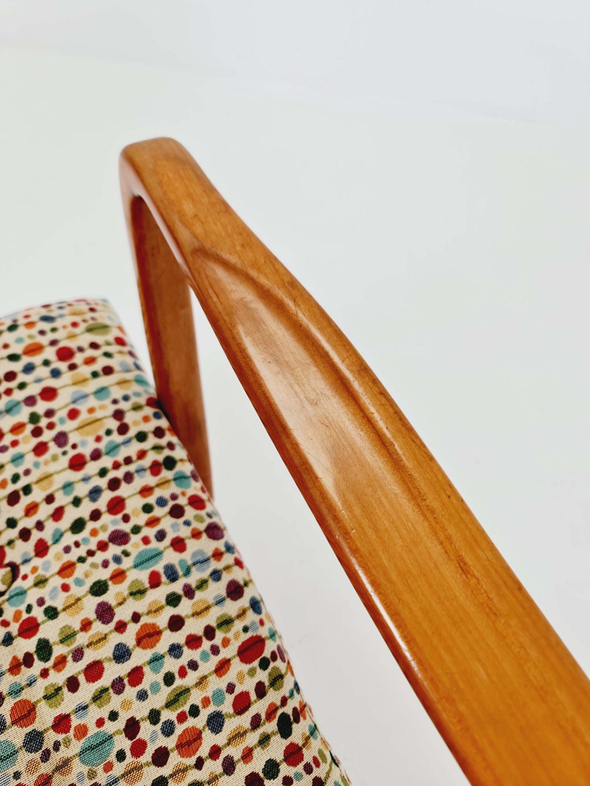 Rare Midcentury German club lounge chair, 1950s