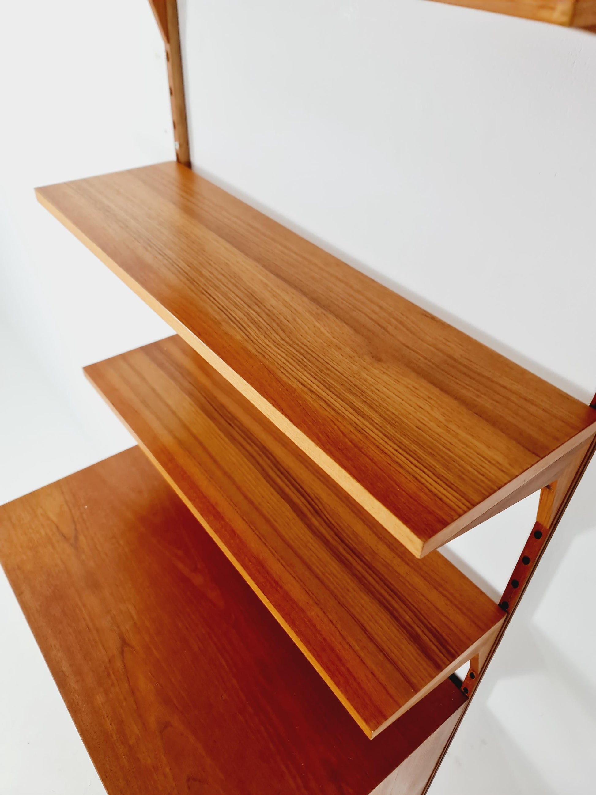 Mid century Single Danish Teak Wall Unit by Poul Cadovius for Cado, Denmark, 1960s