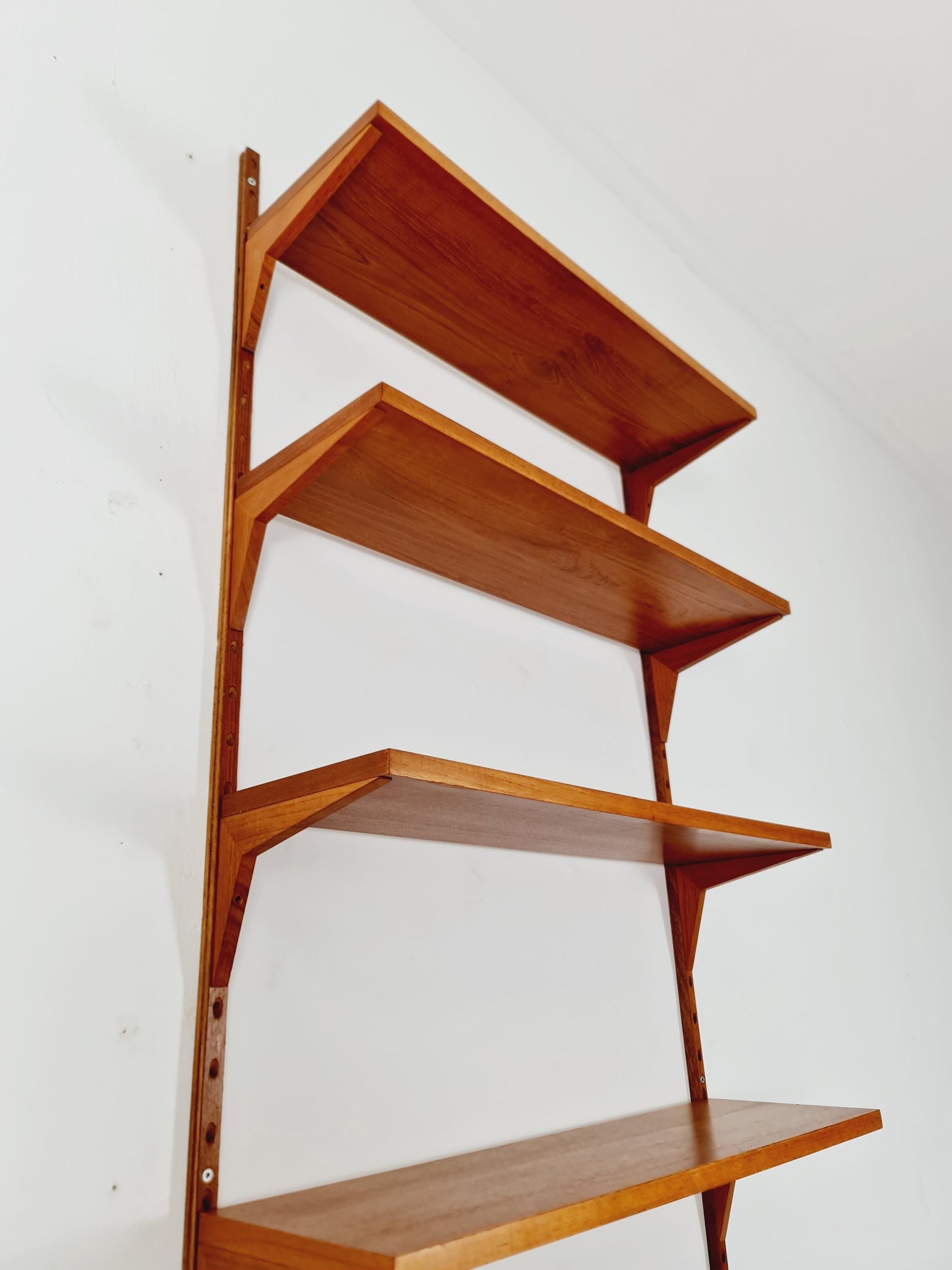 Mid century Single Danish Teak Wall Unit by Poul Cadovius for Cado, Denmark, 1960s
