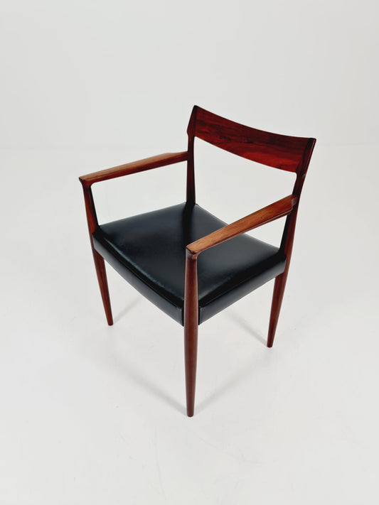 Rare Rosewood Armchair By Erling Torvits For Soro Stolfabriks 1960s