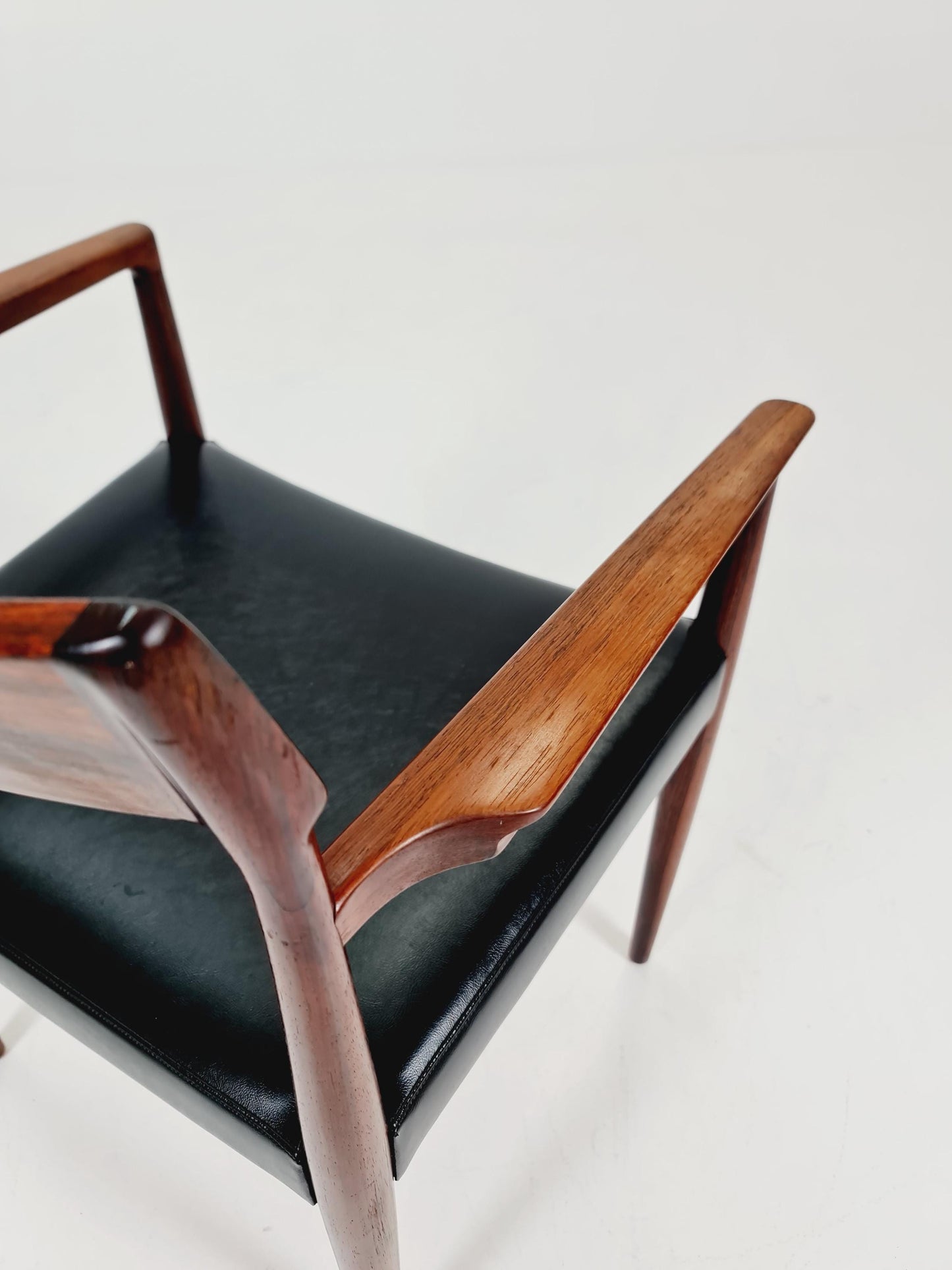 Rare Rosewood Armchair By Erling Torvits For Soro Stolfabriks 1960s