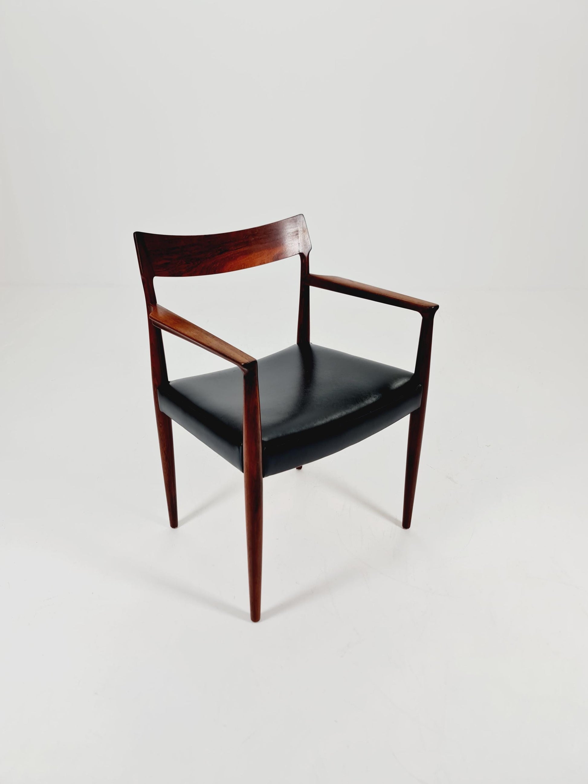 Rare Rosewood Armchair By Erling Torvits For Soro Stolfabriks 1960s