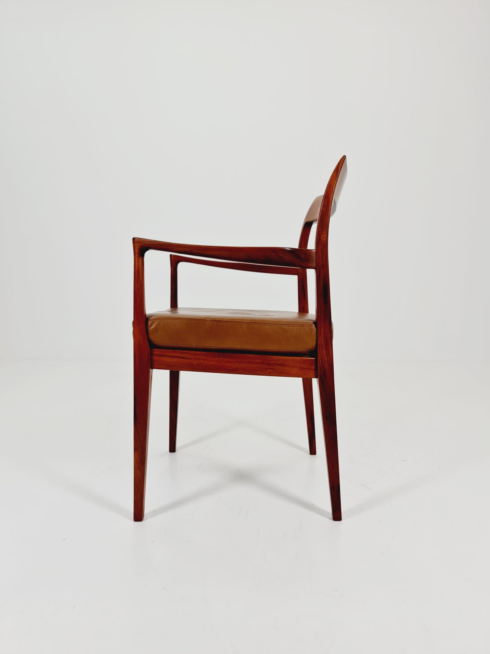 Mid century Danish Rosewood armchair by EMC Mobler from the 60s