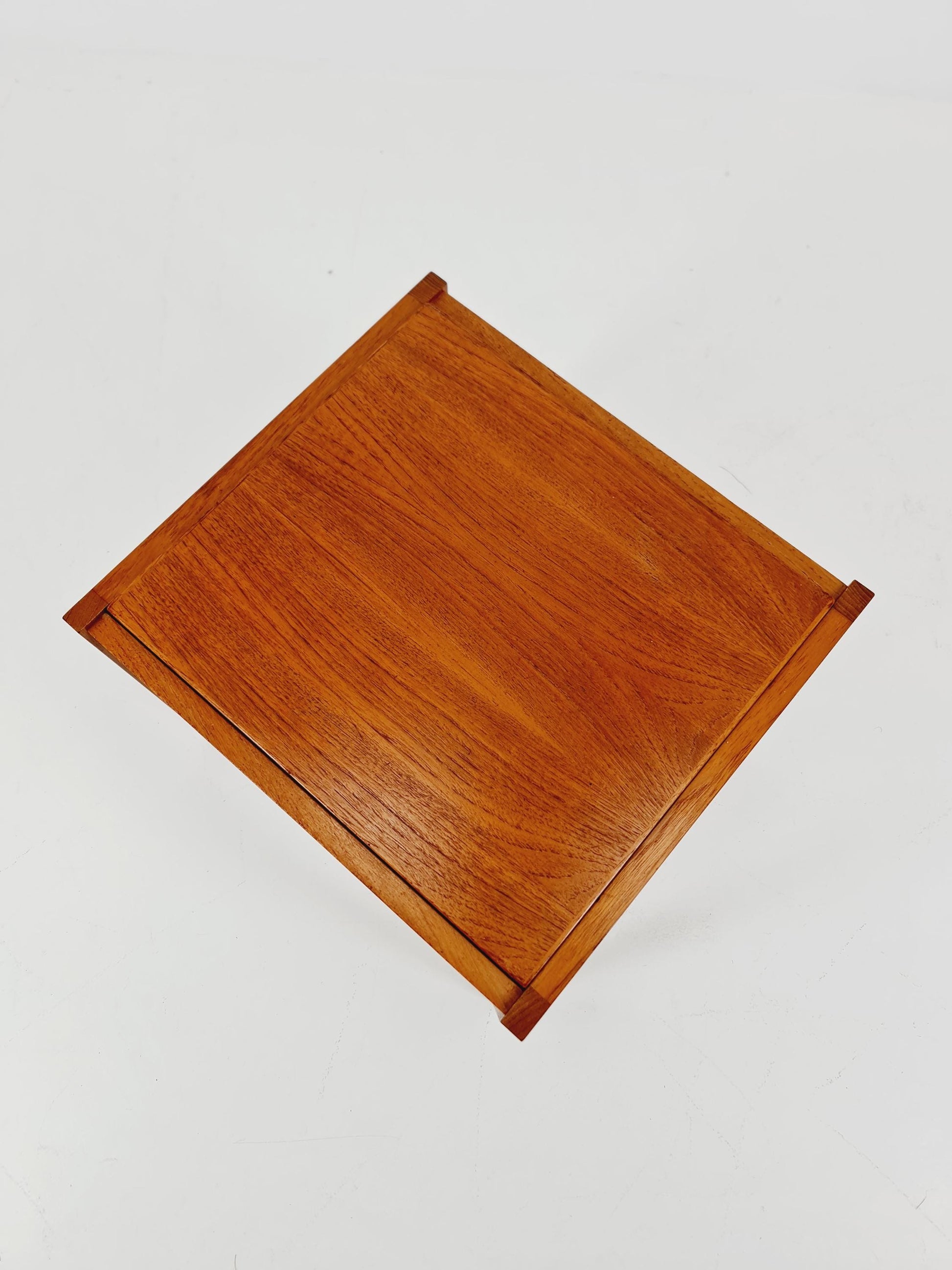 Danish Teak solid Ottoman / side table By Erik buch for O.D Möbler 1960s