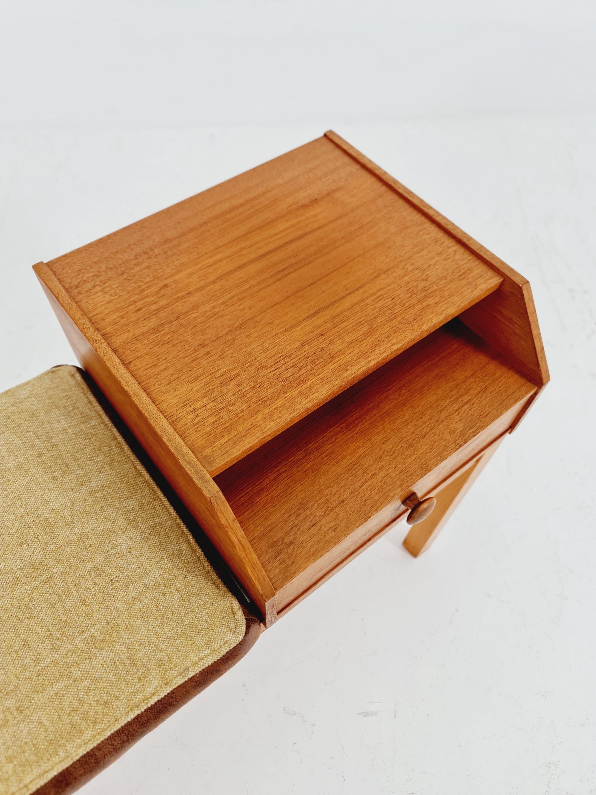 Danish teak telefon table/ hallway table, 1960s