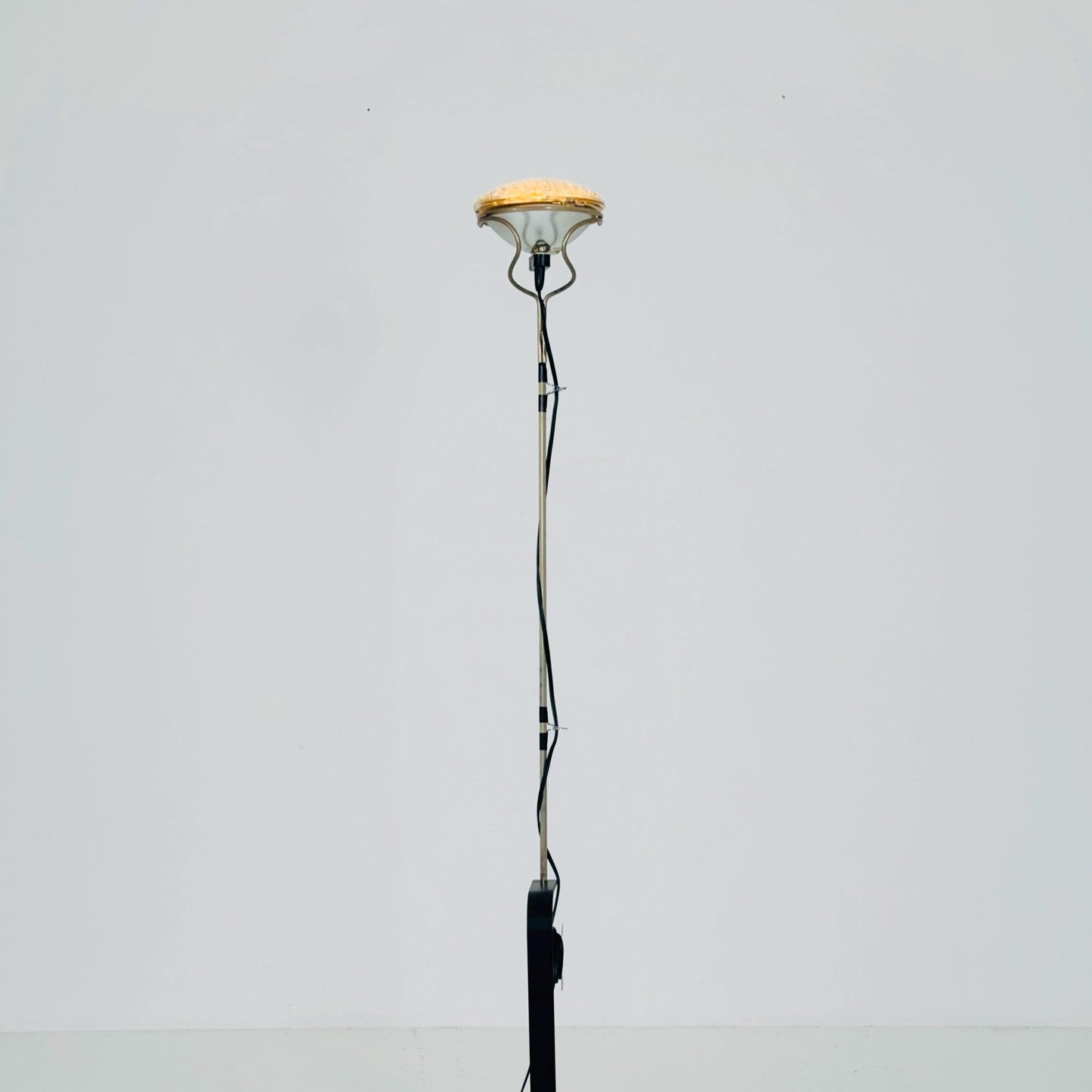 Mid-Century Italian Toio Floor Lamp by Castiglioni Brothers for Flos, 1960s