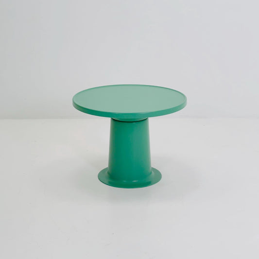 Mid century Yrjö Kukkapuro “Saturnus” Low Table – Green | Haimi Finland, 1970s | Modernist Space Age Design