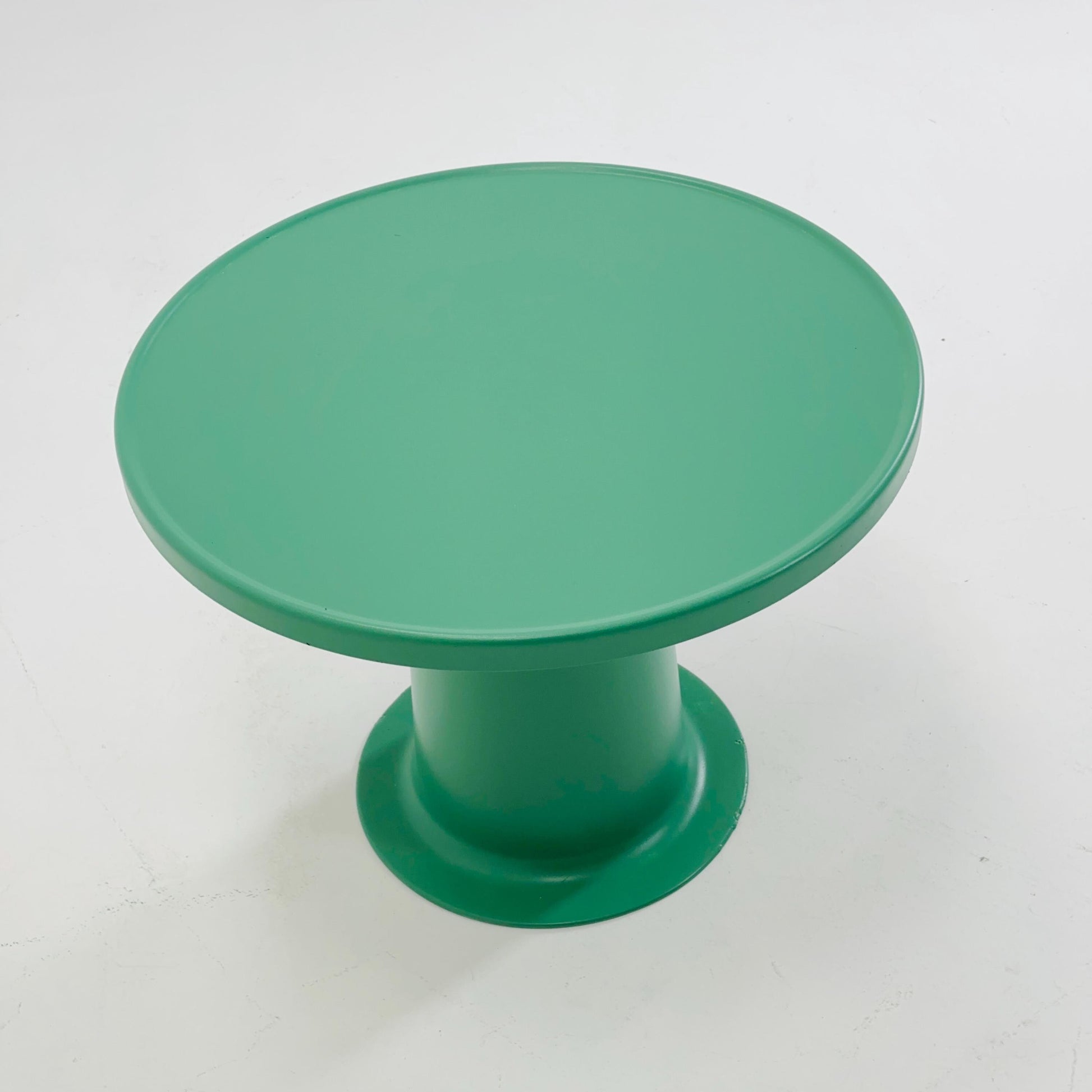 Mid century Yrjö Kukkapuro “Saturnus” Low Table – Green | Haimi Finland, 1970s | Modernist Space Age Design